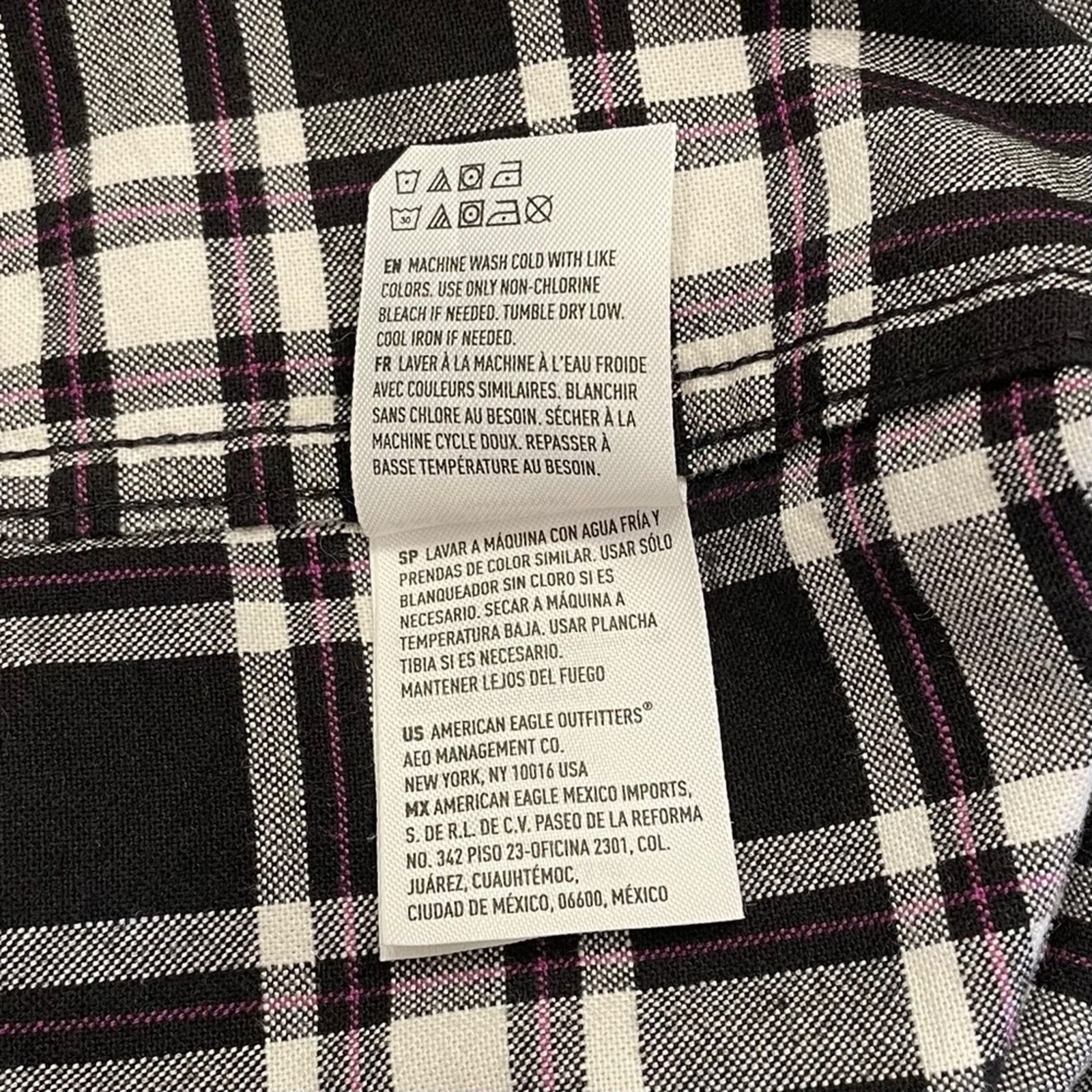 American Eagle Outfitters American Eagle Outfitters Plaid Oxford Button Up Shirt S Size US S / EU 44-46 / 1 - 9 Thumbnail