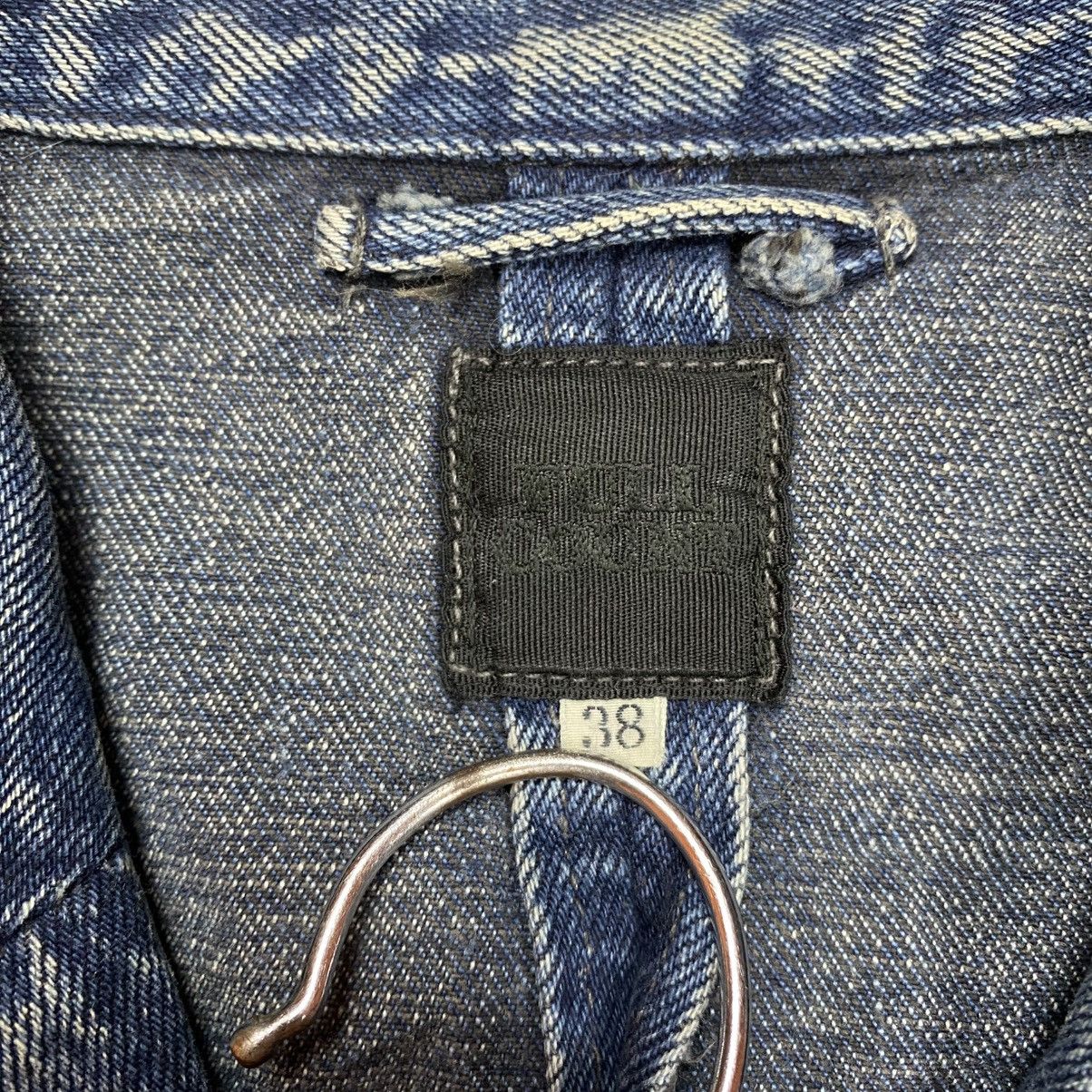 Full Count & Co. Fullcount Distressed Patchwork Coverall Denim Jacket Size US M / EU 48-50 / 2 - 10 Thumbnail