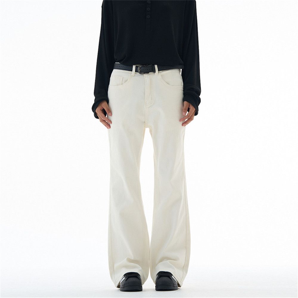 Japanese Brand Men's hippie trendy solid color casual flared jeans Size US 32 / EU 48 - 1 Thumbnail