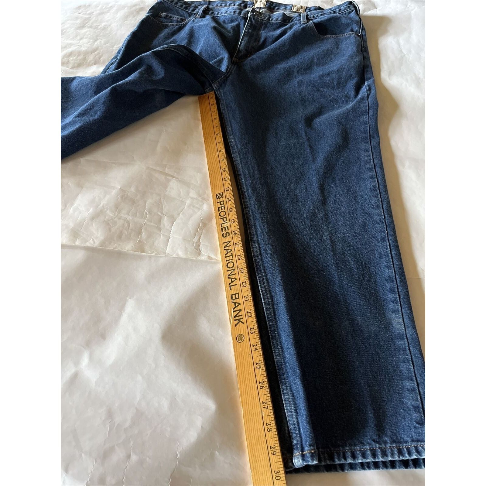 Redhead RedHead Jeans Mens 44x30 Blue Workwear Cotton Denim Y2k EUC Size US 44 / EU 60 - 6 Thumbnail