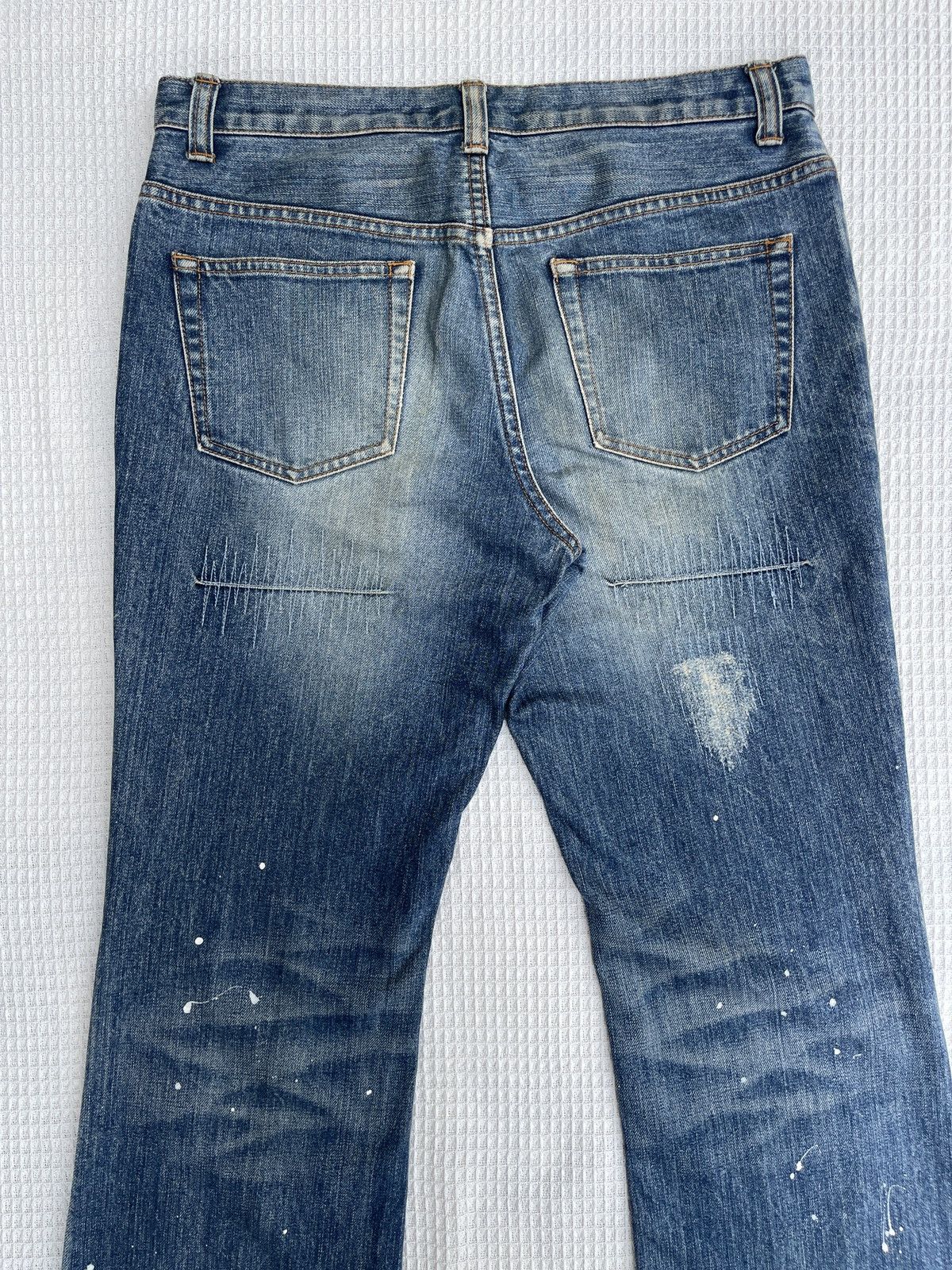 Hysteric Glamour Vintage90’s🔥Modern Lovers🔥Distressed Flare Jeans Japan Size US 33 - 9 Thumbnail