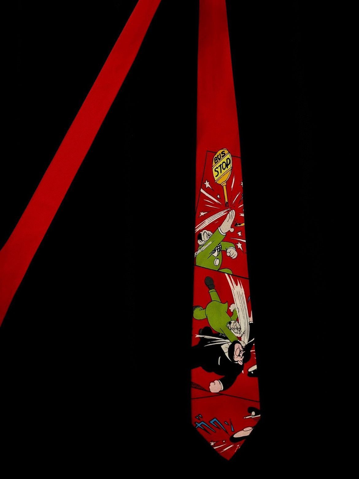 Yohji Yamamoto Yohji Yamamoto manga Flighting Tie Size ONE SIZE - 2 Thumbnail