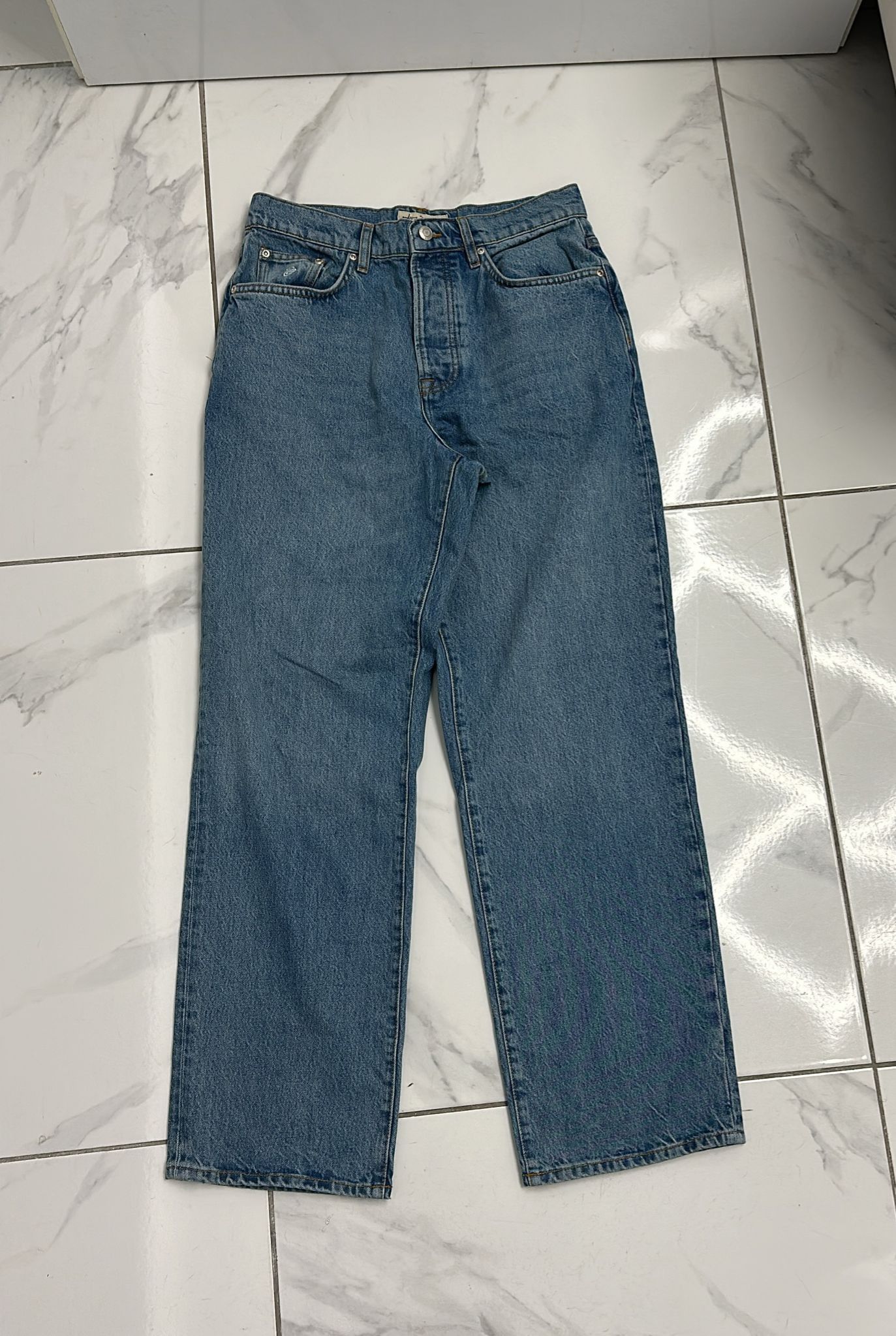 Streetwear × Stussy × Vintage Stussy Big Ol Jean Blue Size 28 