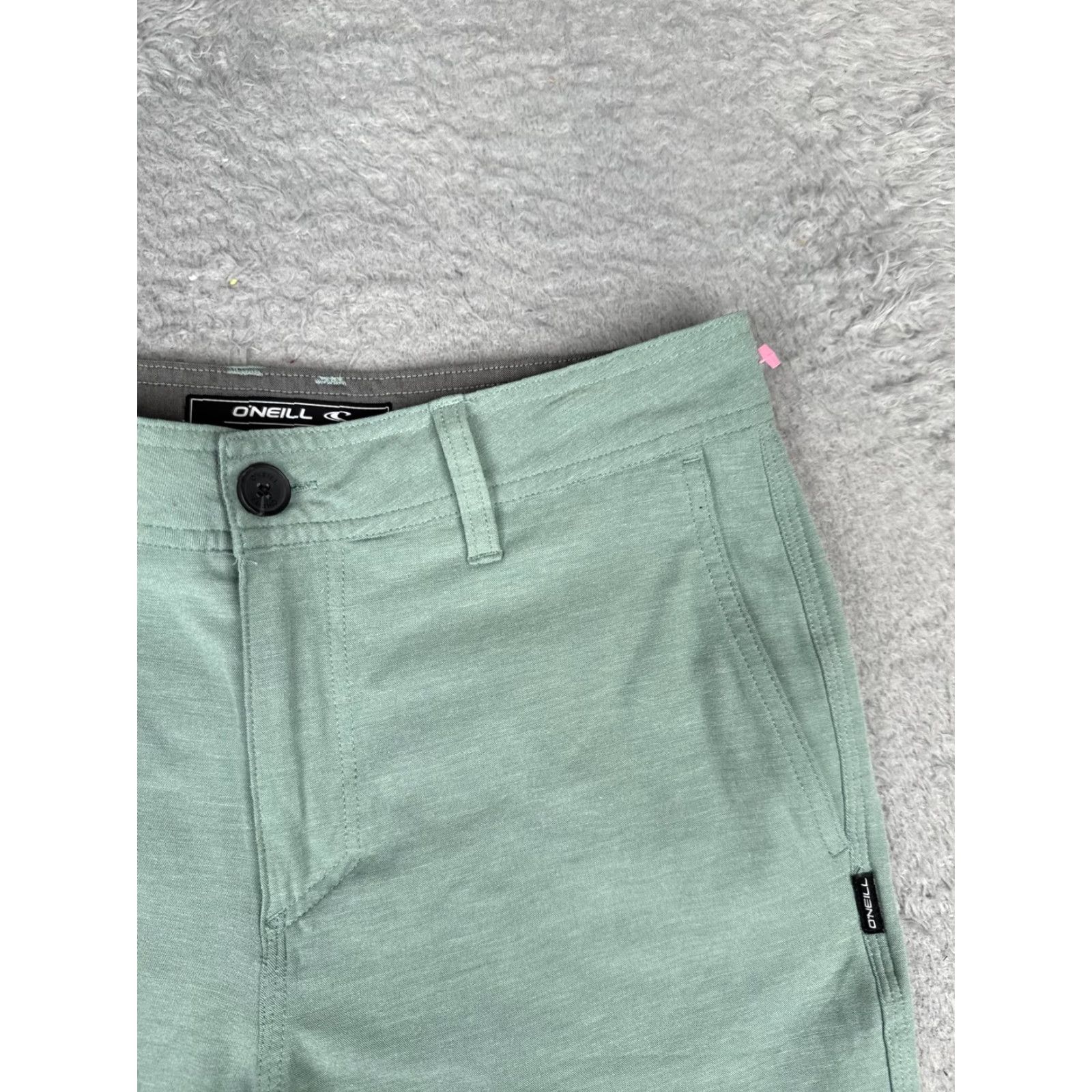 O'Neill O'Neill Mens 28 Green Hybrid Chino Quick Dry Stretch 8.5 Inseam Casual Shorts Size US 28 / EU 44 - 5 Thumbnail