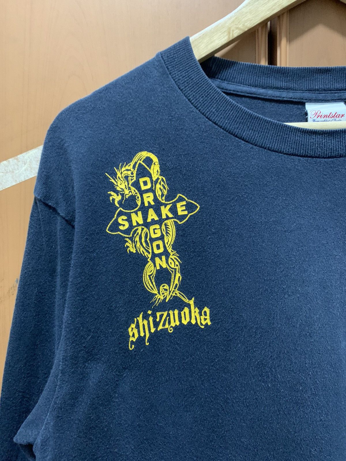 Japanese Brand Japanese Brand Snake Cross Dragon Sun Faded Long Sleeve Tee Size US M / EU 48-50 / 2 - 4 Thumbnail