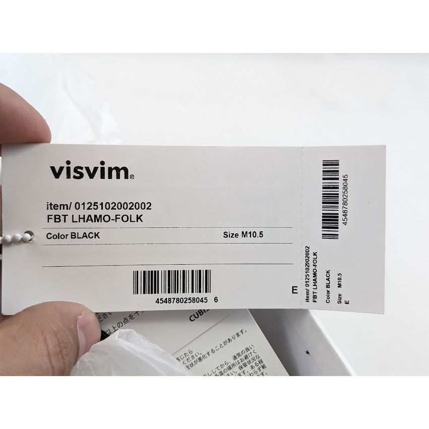 Visvim o1rshd1 Q: 2 / Fbt Lhamo-Folk Shoes in Black Size US 10.5 / EU 43-44 - 24 Thumbnail