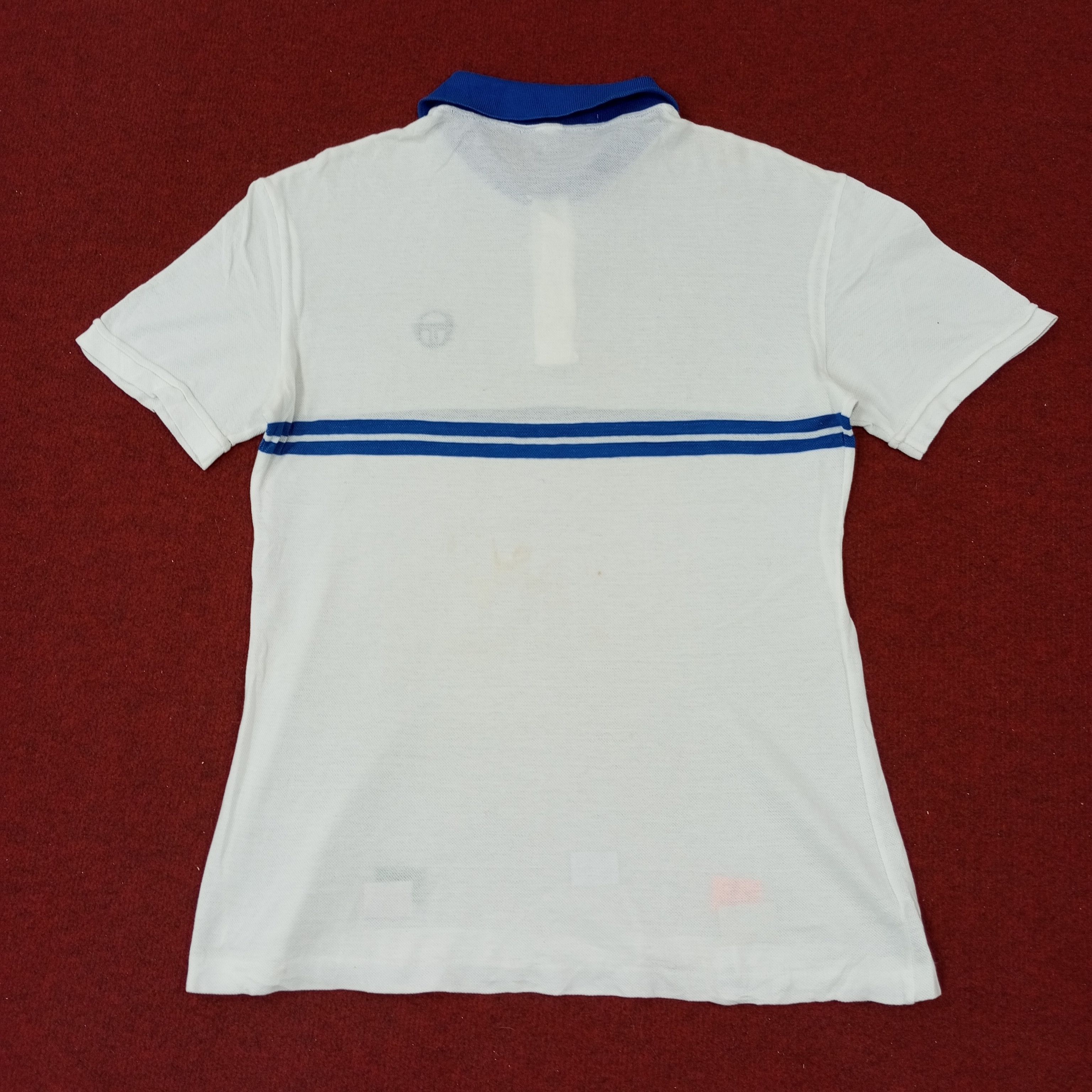 Sergio Tacchini × Vintage Sergio Tacchini Small Logo Casual Style Polos c219n6 Size US M / EU 48-50 / 2 - 6 Thumbnail