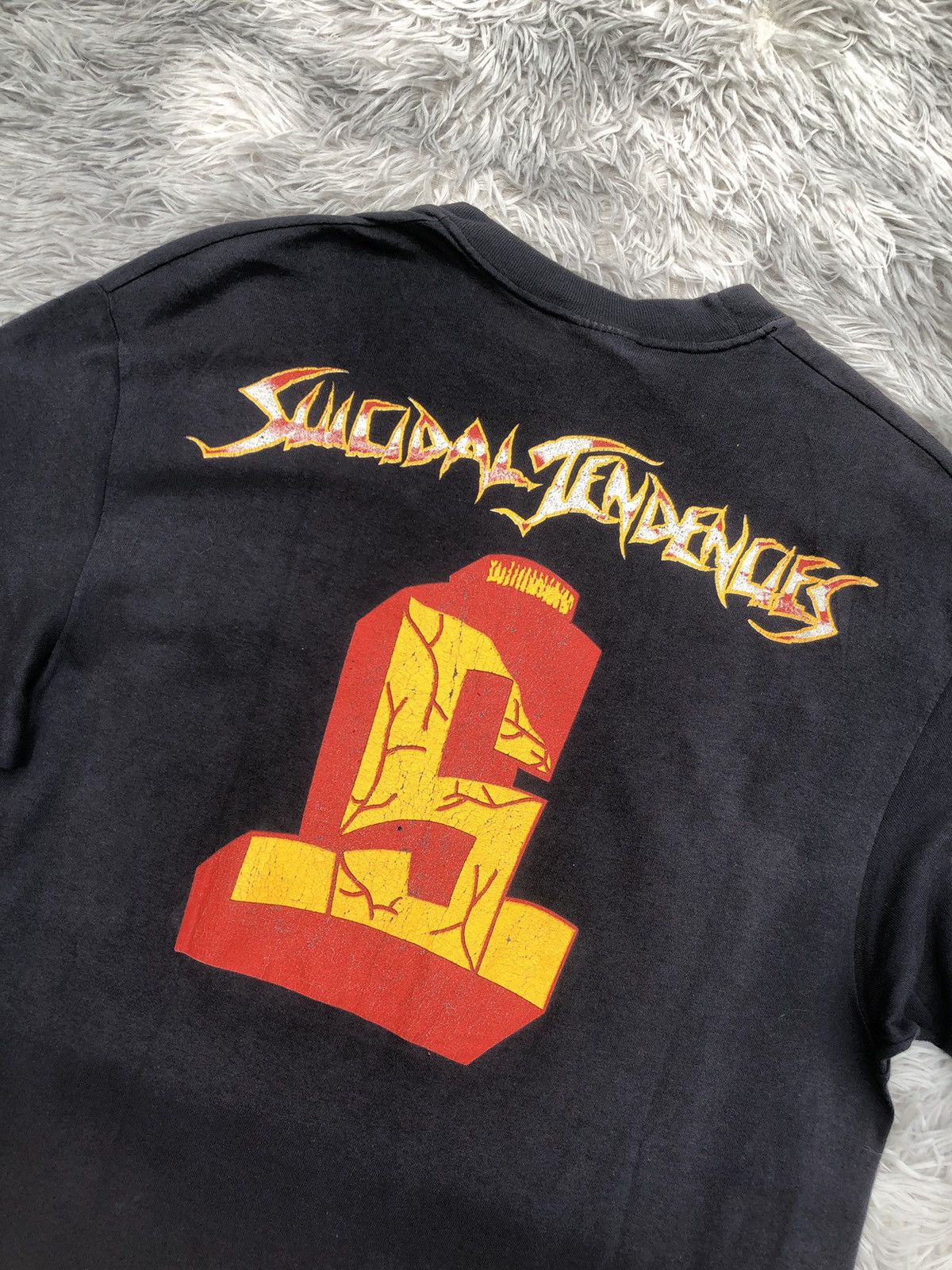 Band Tees × Vintage vintage 1989 suicidal tendecies join the army shirt Size US XL / EU 56 / 4 - 7 Thumbnail