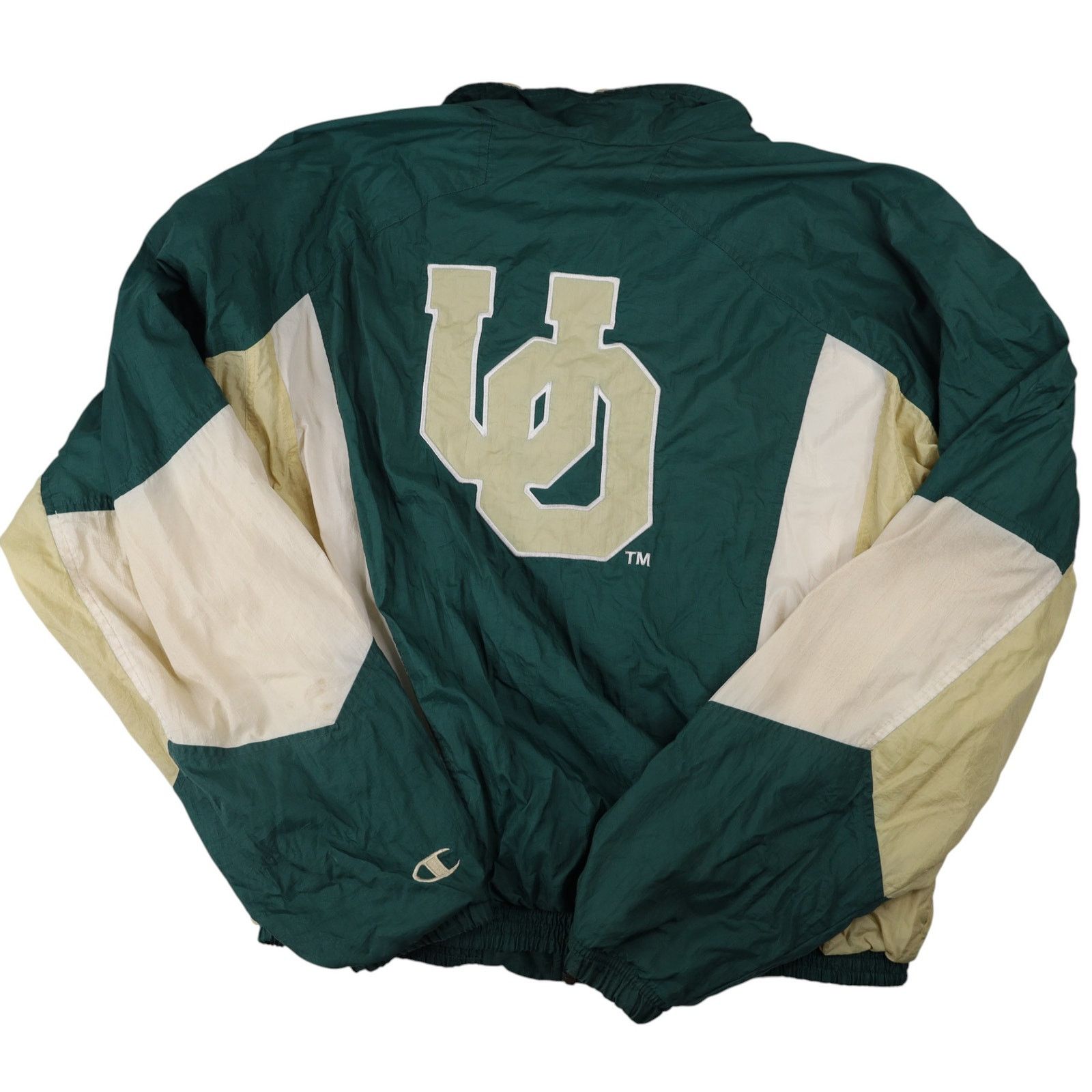 Champion × Vintage VTG Champion University of Oregon Ducks Windbreaker Jacket Size US L / EU 52-54 / 3 - 1 Thumbnail