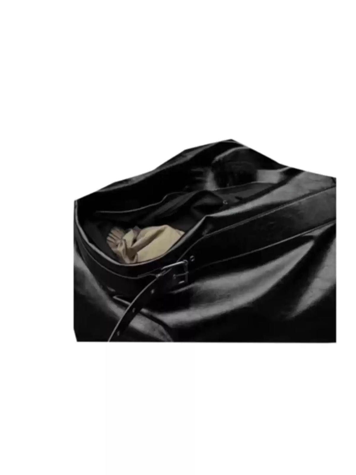 Leather Vintage Harajuku Shoulder Bag | PU Leather Size ONE SIZE - 5 Thumbnail
