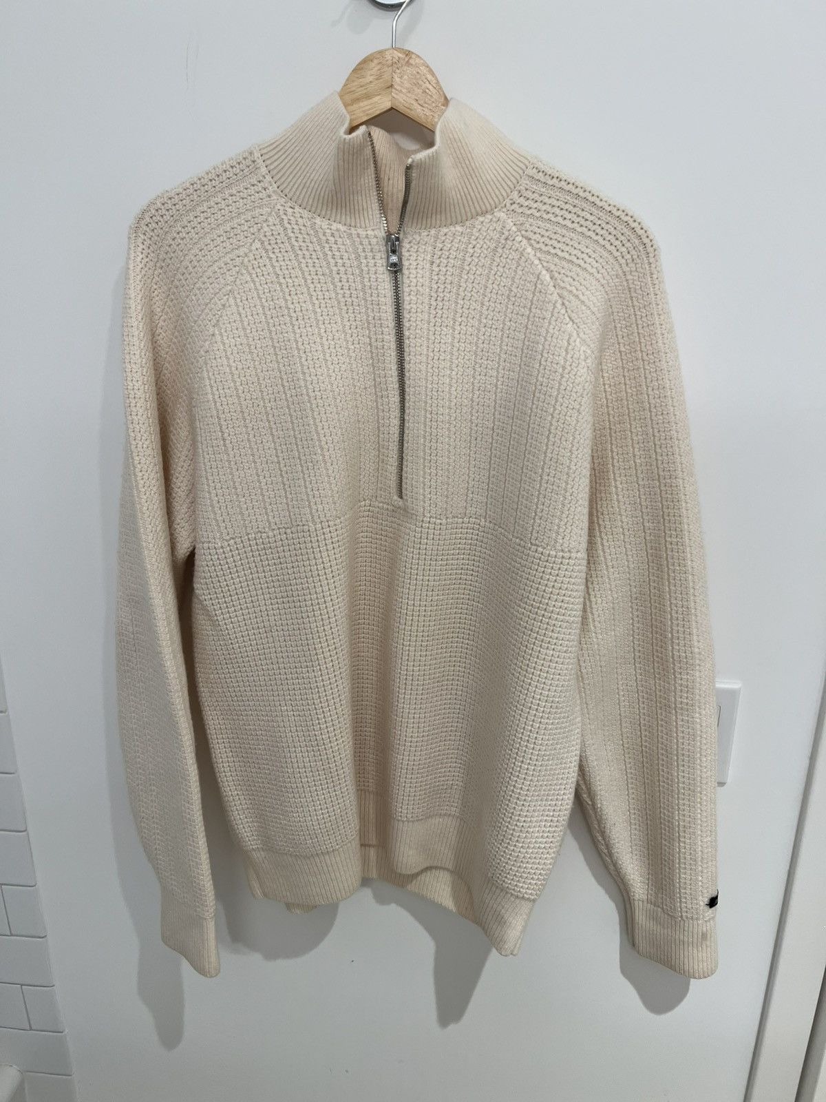24AW ALD Merino Half-Zip Knit Pullover L