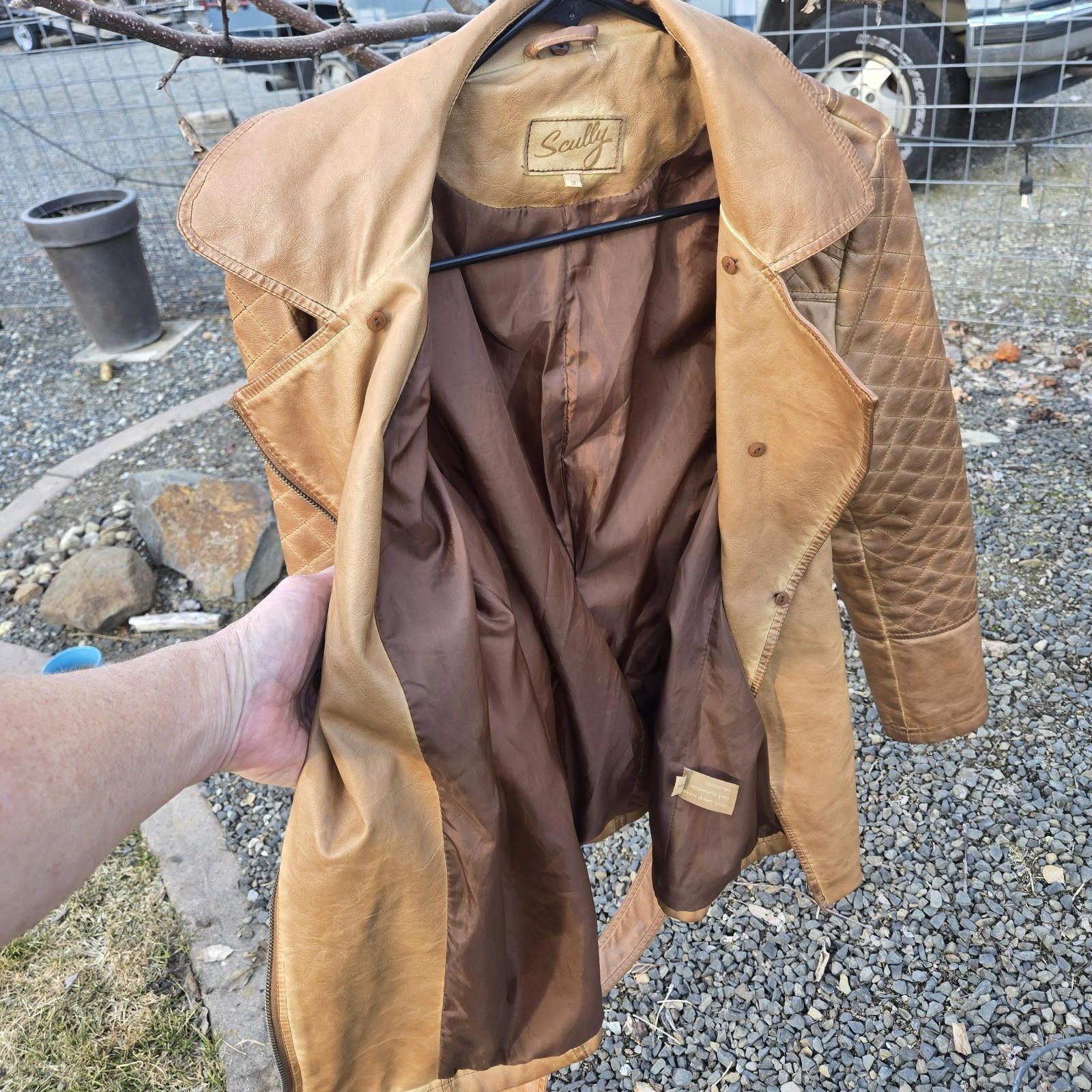 Scully Leather SCULLY Western Diamond Stitched Leather Jacket Wom Size M C1 Size M / US 6-8 / IT 42-44 - 9 Thumbnail