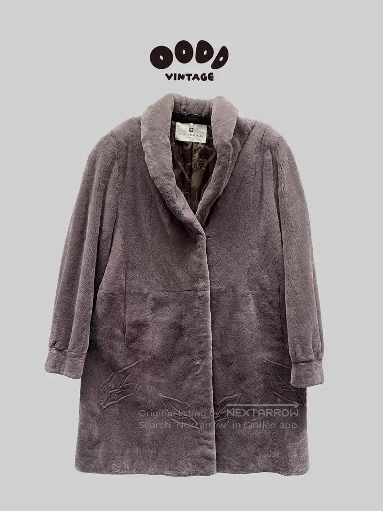 Balmain BALMAIN Size: Medium Mink Fur Coat Size US S / EU 44-46 / 1 - 1 Thumbnail