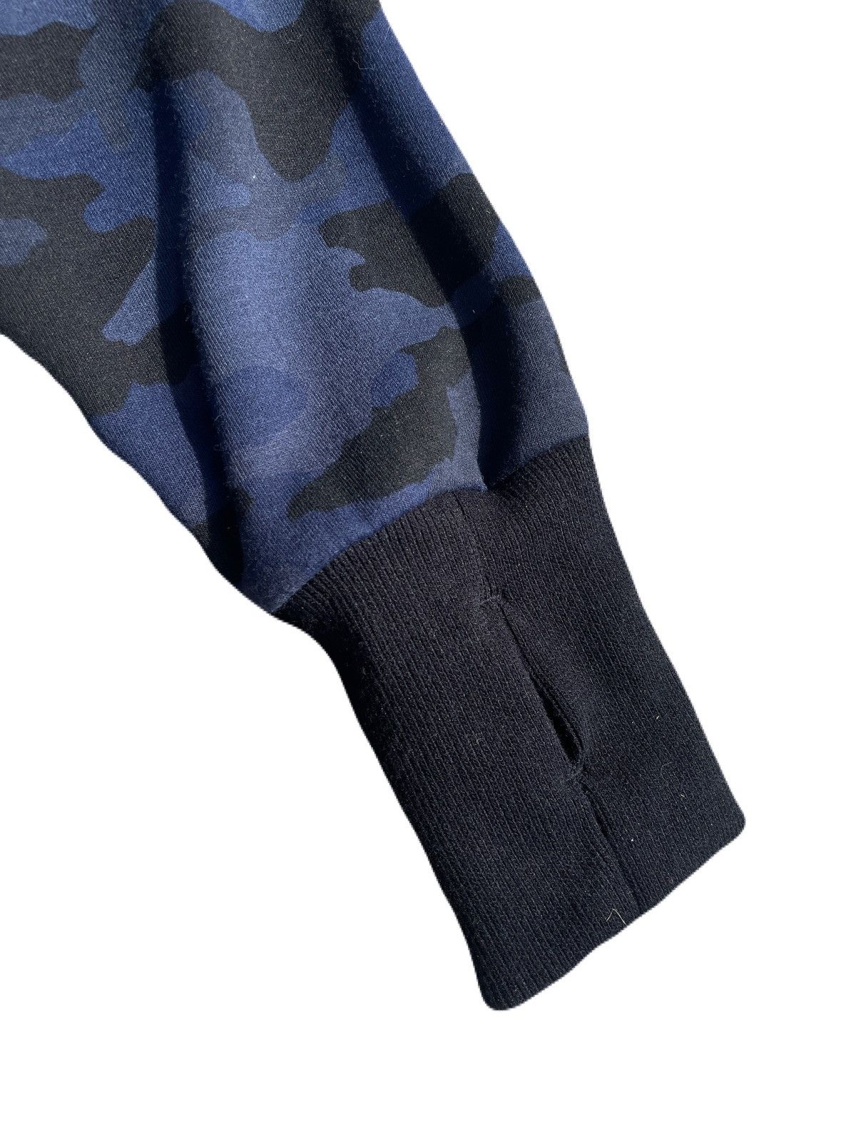 If Six Was Nine 2000s Japanese archive Vkei Bono Blue Camo Zip-up Hoodie Y2K Size US S / EU 44-46 / 1 - 7 Thumbnail
