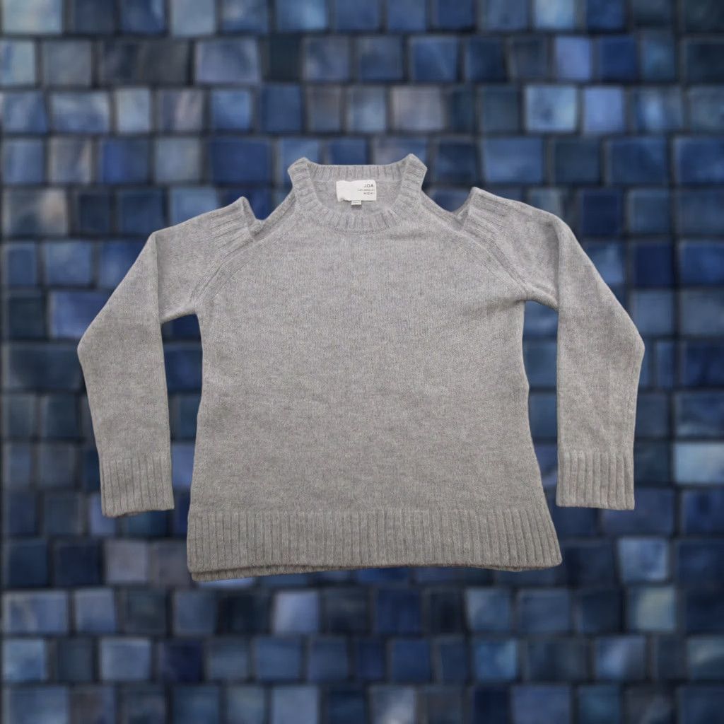 Vintage VINTAGE JOA Sweater Shirt Women Gray Angora Knit Pullover Size S Winter Fall Pullover Mens Womens Boys Girls Size S / US 4 / IT 40 - 1 Thumbnail