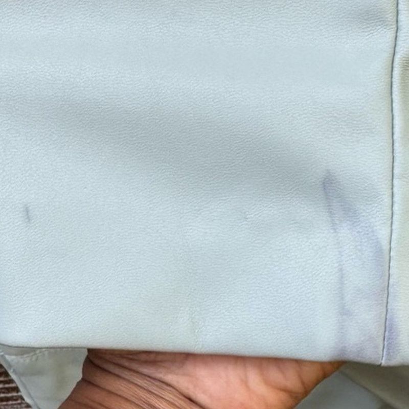 Calvin Klein NWT New Calvin Klein Womens Size 8 Pleather Jogger Pants Size 30" / US 8 / IT 44 - 3 Thumbnail