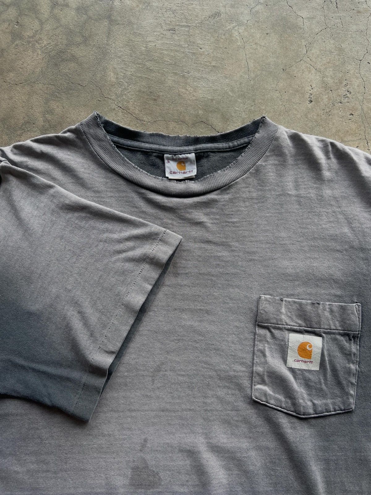Carhartt Sun faded 90’s Carhartt Pocket Tee Size US L / EU 52-54 / 3 - 3 Thumbnail