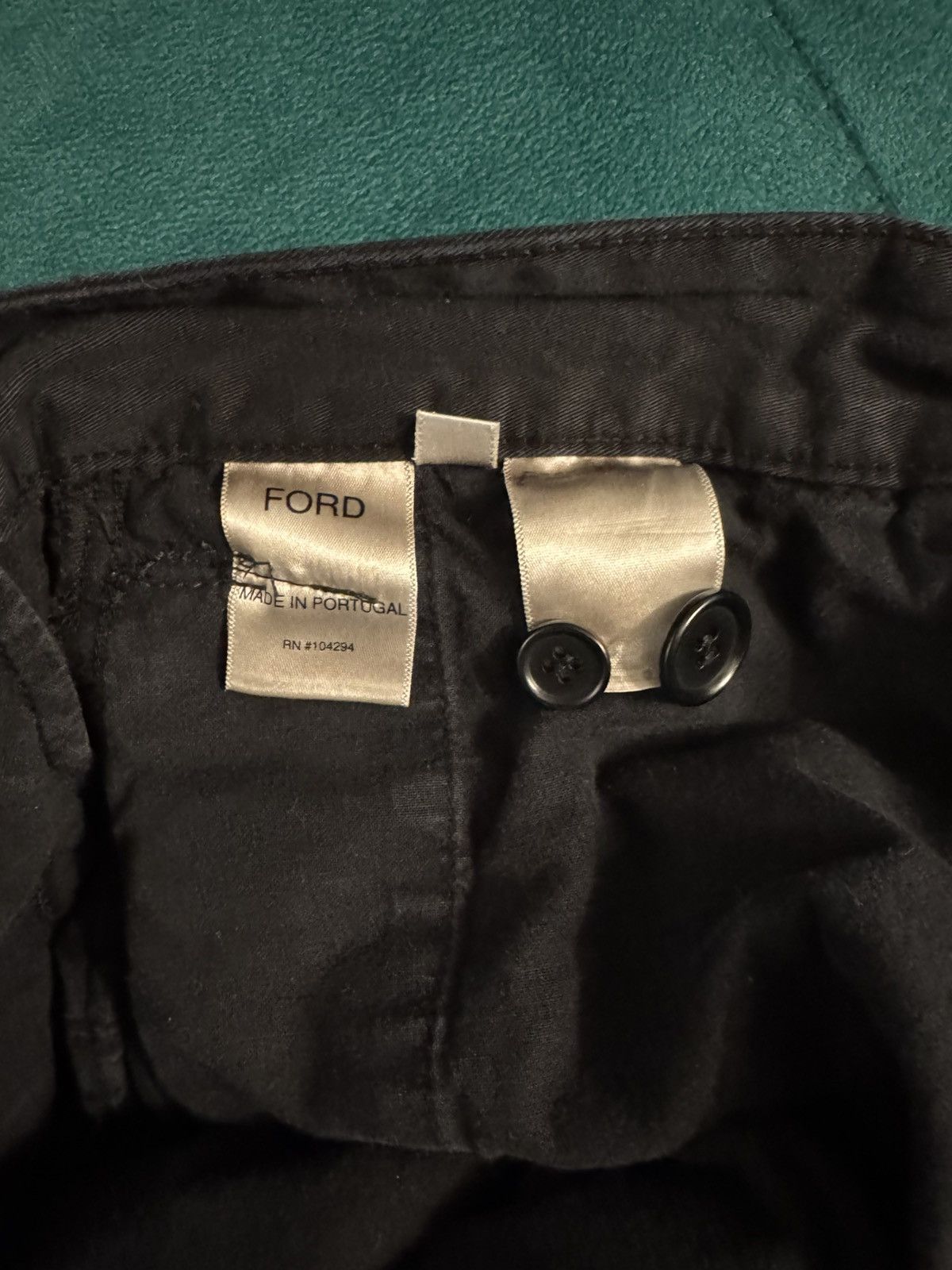 Unis Unis NYC Chino-Black Size US 35 - 4 Thumbnail
