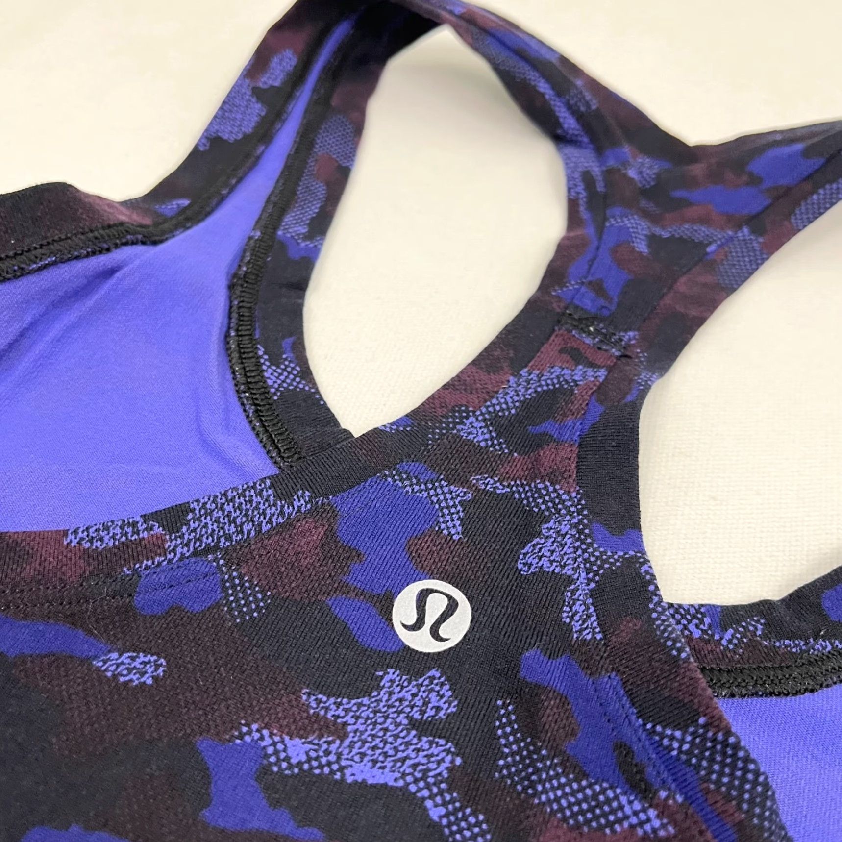 Lululemon Lululemon Cool Racerback II Tank Top Women Sz 0/2 Hounds Camo Active Gym Size XS / US 0-2 / IT 36-38 - 2 Thumbnail