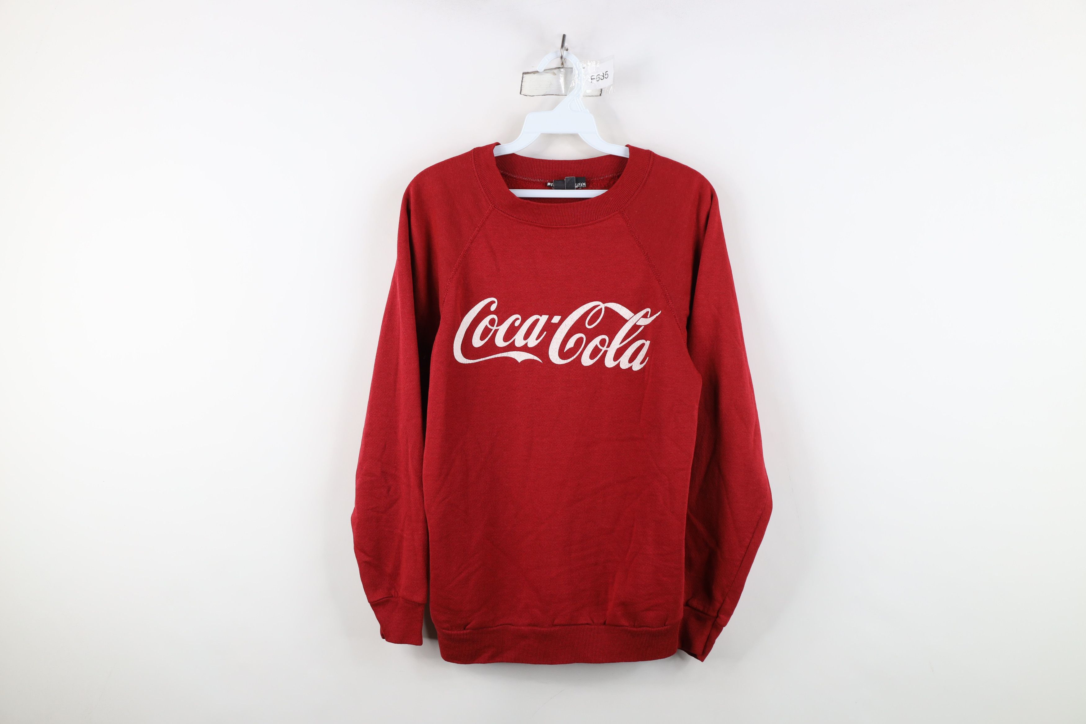 Vintage Vintage 70s 80s Coca Cola Script Crewneck Sweatshirt USA Size US M / EU 48-50 / 2 - 1 Thumbnail