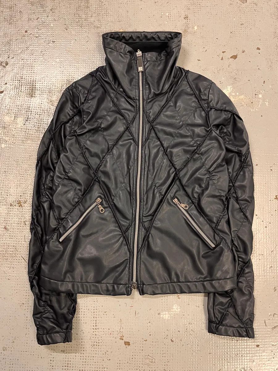 Marithe + Francois Girbaud FW2000 Marithé + François Girbaud Structure Navy Jacket Size S / US 4 / IT 40 - 4 Thumbnail