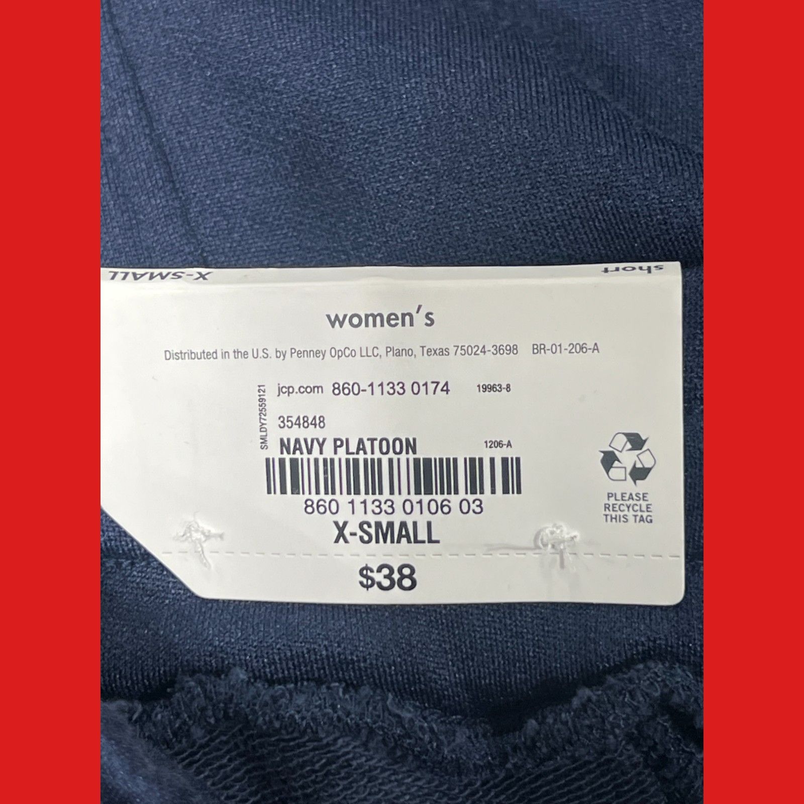 Other Stylus - Women's Comfortable Pull-On Short - Navy Blue - Size 28" / US 6 / IT 42 - 7 Thumbnail