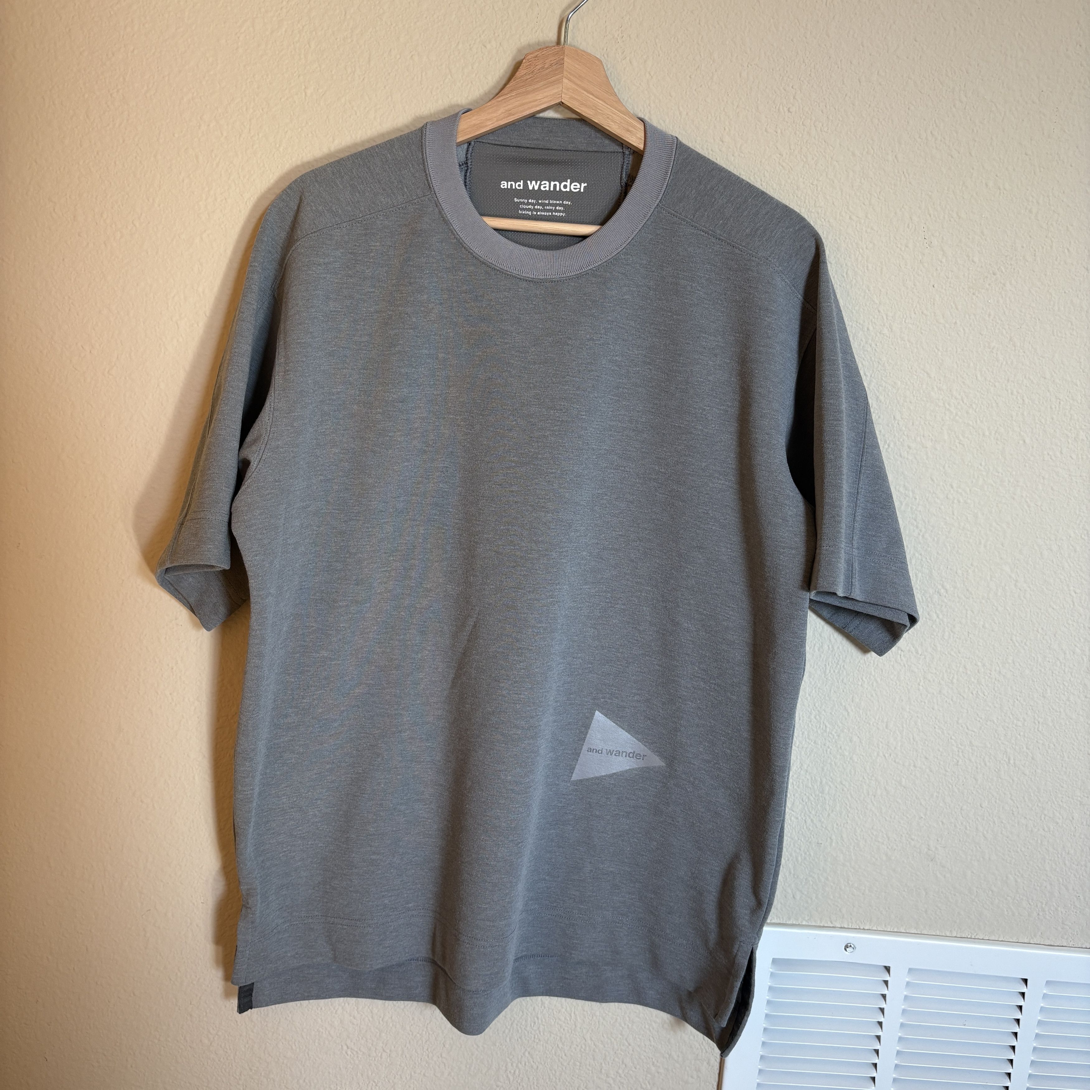 And Wander UV Cut Dry T-shirt Size US M / EU 48-50 / 2 - 1 Thumbnail