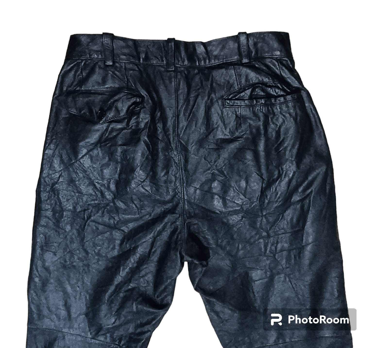 Genuine Leather JAPANESE BRAND PUNK GOTHIC LEATHER PANTS Size US 30 / EU 46 - 4 Thumbnail