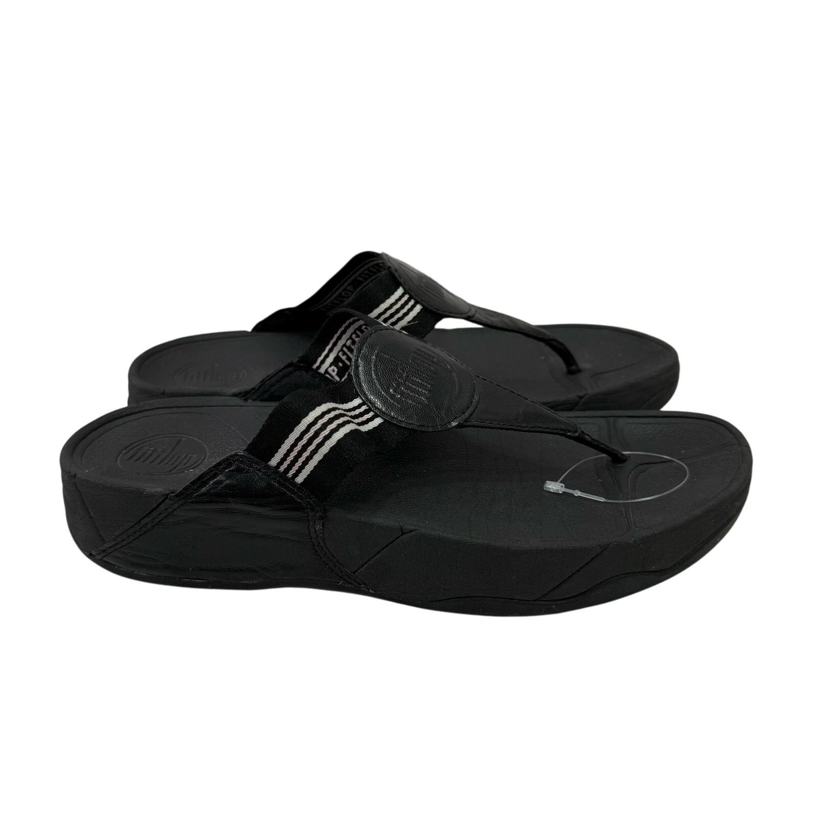 Fitbit Fitflop Women's Sandals sz 9 Wedge Thong Comfort #25-II Size US 9 / IT 39 - 1 Thumbnail