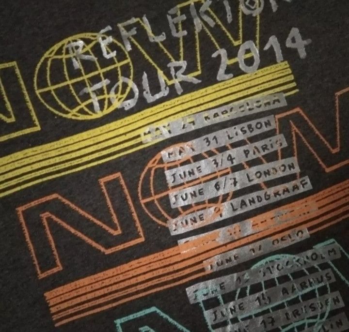 Band Tees Arcade Fire Reflektor Tour 2014 Tshirt 📢 Size US S / EU 44-46 / 1 - 3 Thumbnail