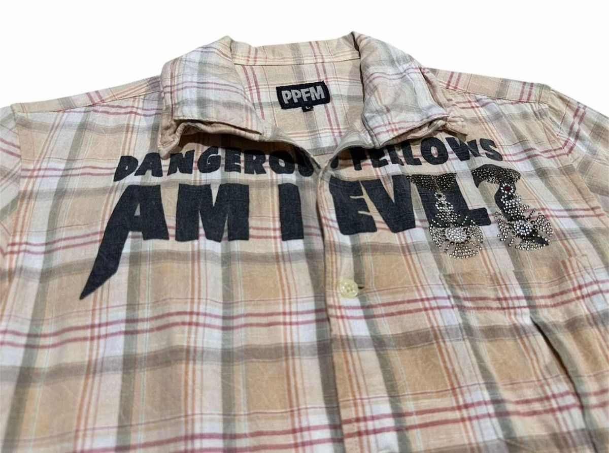 PPFM 🔥Sick Y2K PPFM Am I Evil Shirt Short Sleeve Size US M / EU 48-50 / 2 - 1 Thumbnail