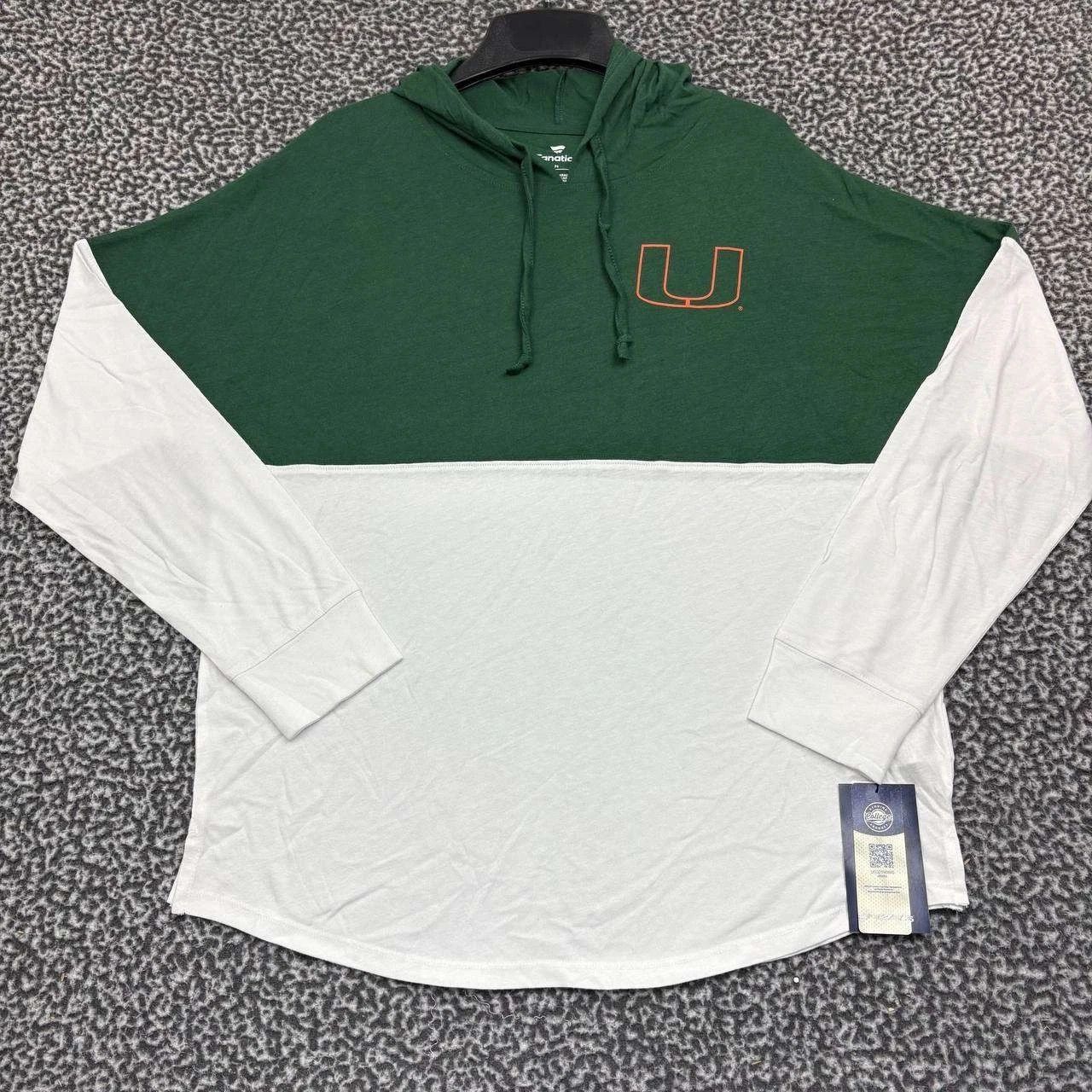 Other Miami Hurricanes Hoodie Men Fanatics Pullover Long Sleeve M Size US M / EU 48-50 / 2 - 1 Thumbnail