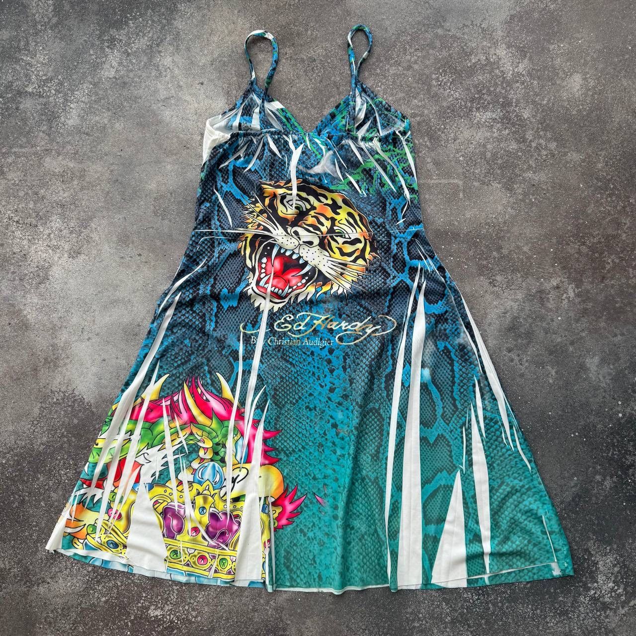 Christian Audigier × Ed Hardy Ed Hardy by Christian Audigier Y2K Era Dress Size M / US 6-8 / IT 42-44 - 8 Thumbnail