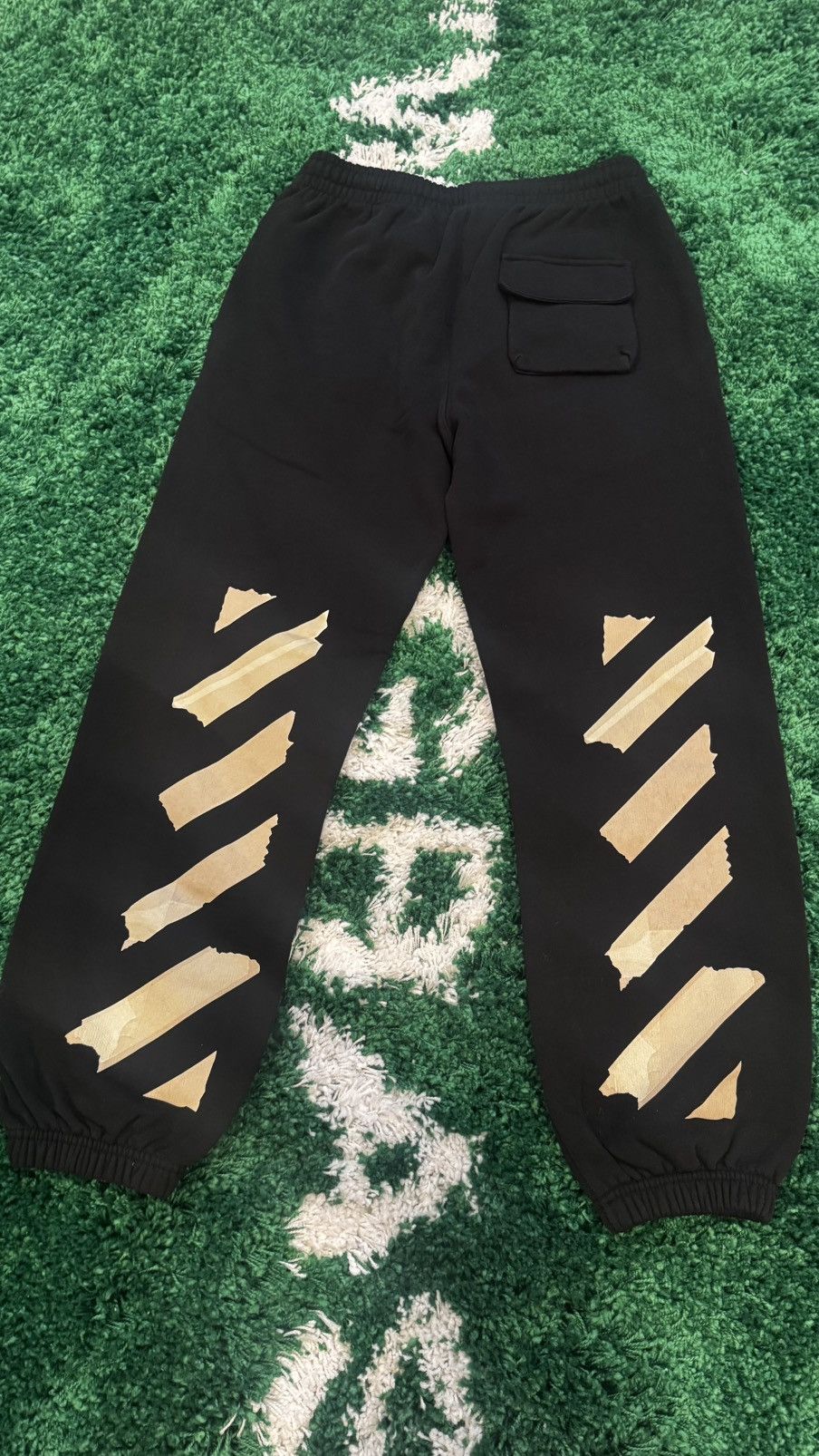 Off-White Off-White Tape Arrows Sweatpants Size US 32 / EU 48 - 3 Thumbnail