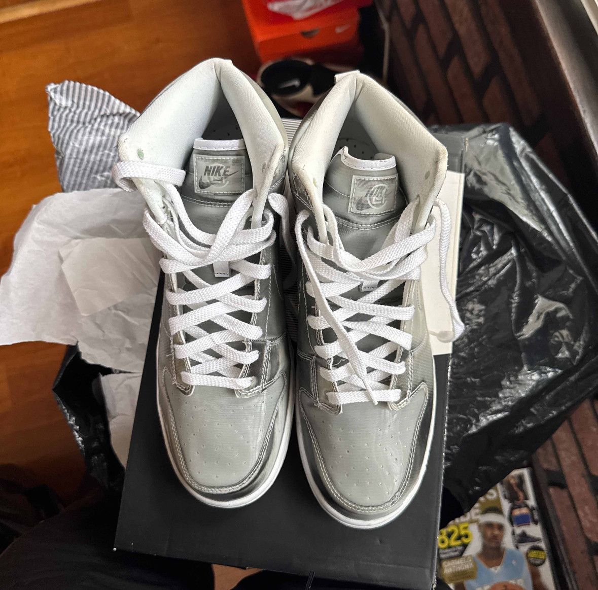 Nike CLOT X DUNK HIGH 'FLUX' Size US 10 / EU 43 - 3 Thumbnail