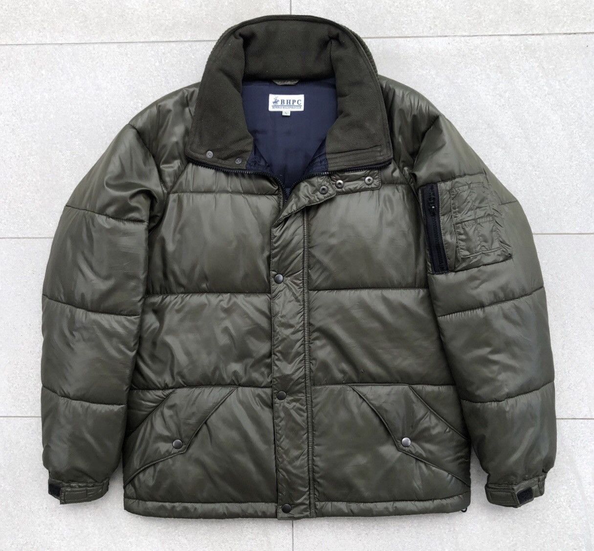 Beverly Hills Polo Club BHPC-Beverly Hills Polo Club Button Up Puffer Jacket Size US L / EU 52-54 / 3 - 1 Thumbnail