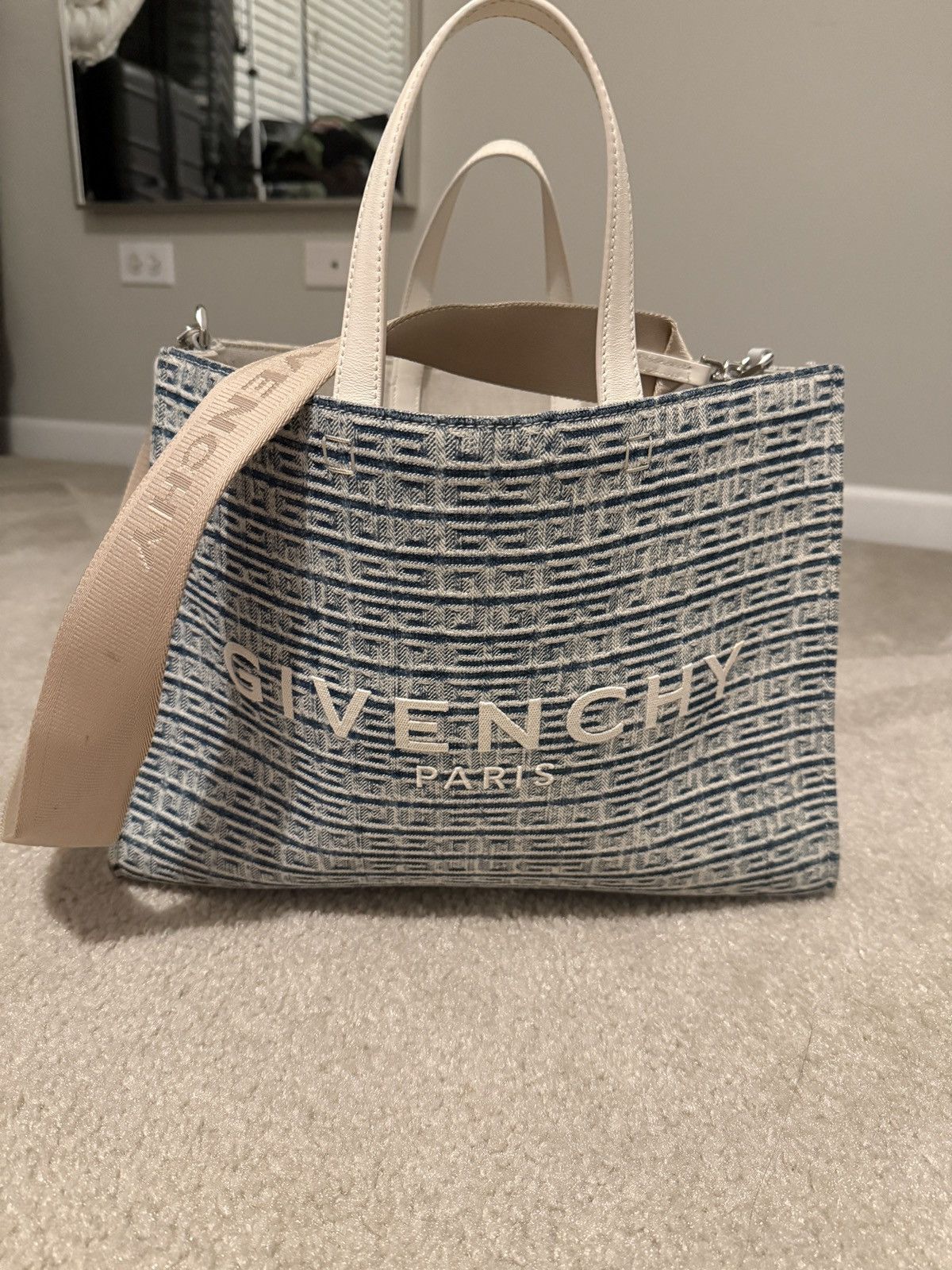 Givenchy denim tote big
