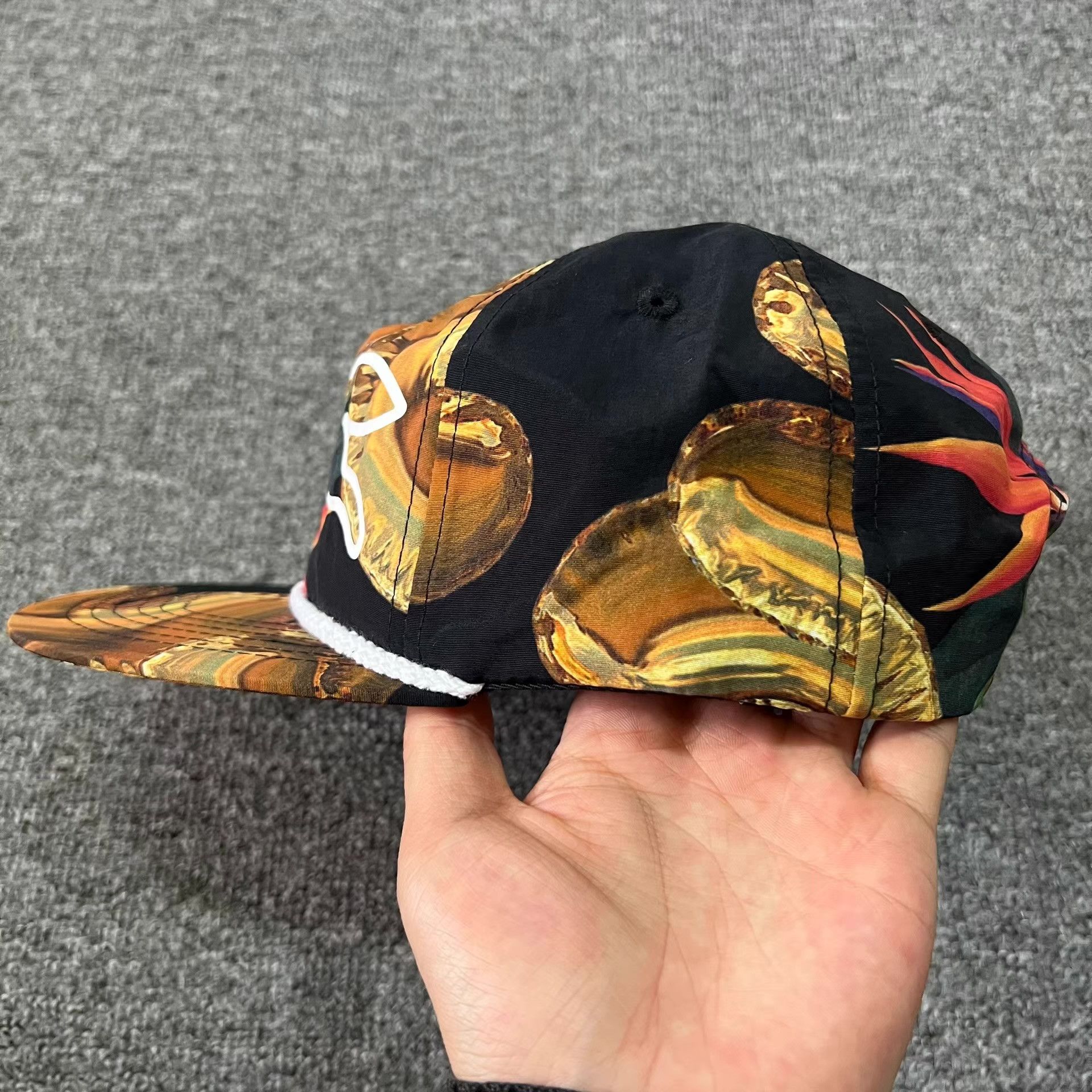 Billionaire Boys Club BBC ICECREAM Flying Dog Flat Brim Baseball Cap & Sun Hat Q7 Size ONE SIZE - 3 Thumbnail