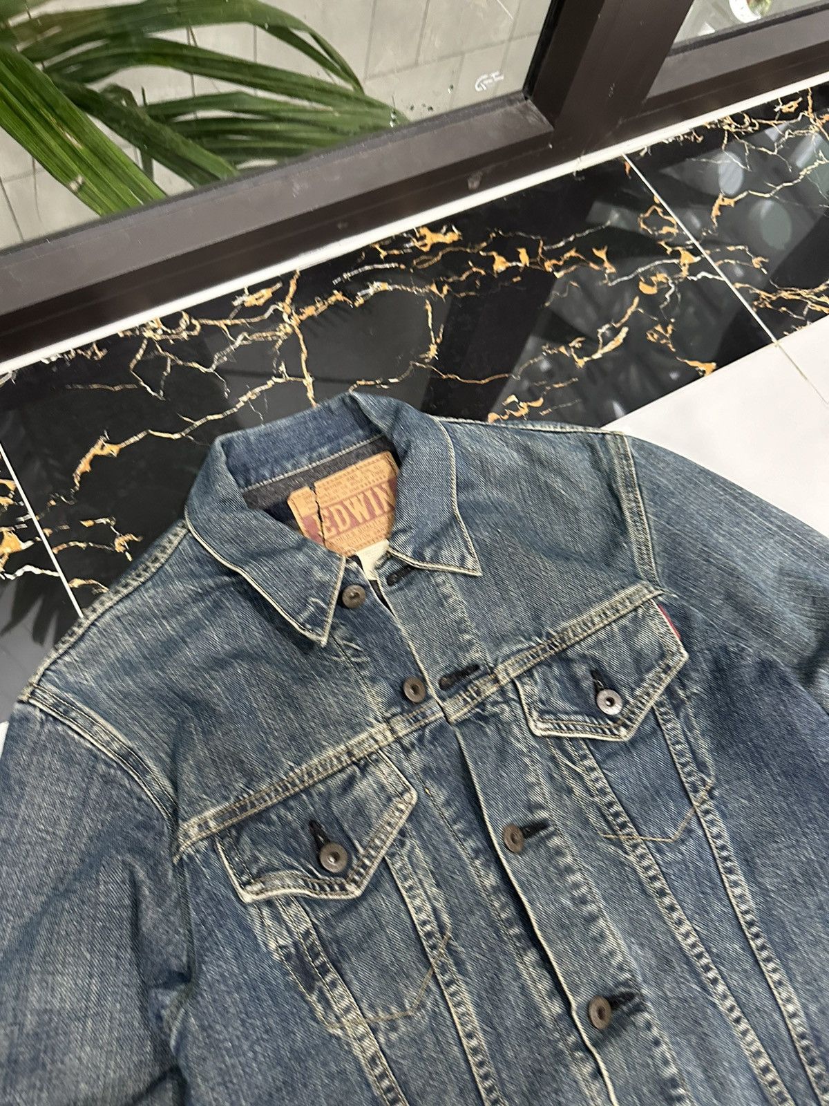 Edwin × Vintage EDWIN VINTAGE ARCHIVAL DENIM STREETWEAR JACKET Size US M / EU 48-50 / 2 - 4 Thumbnail
