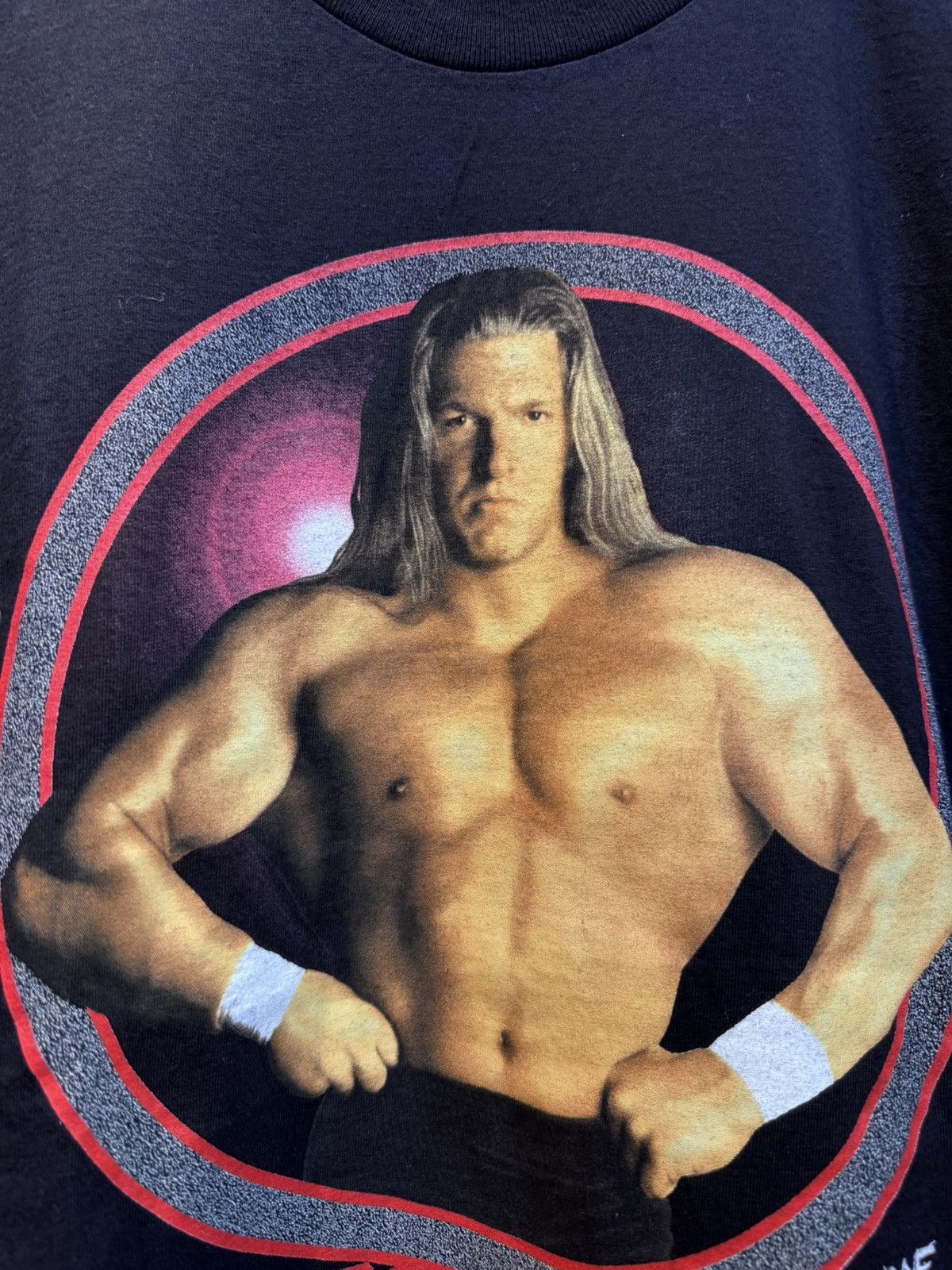 Other WWF Triple H 90s Vintage T-shirt Size US L / EU 52-54 / 3 - 3 Thumbnail