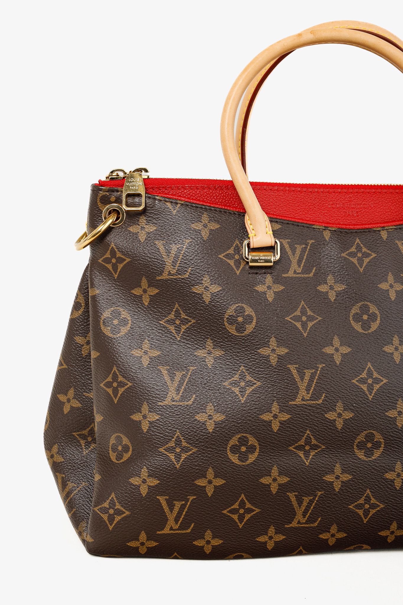 Louis Vuitton Louis Vuitton Pallas Monogram Canvas Cerise Handbag Size ONE SIZE - 10 Thumbnail