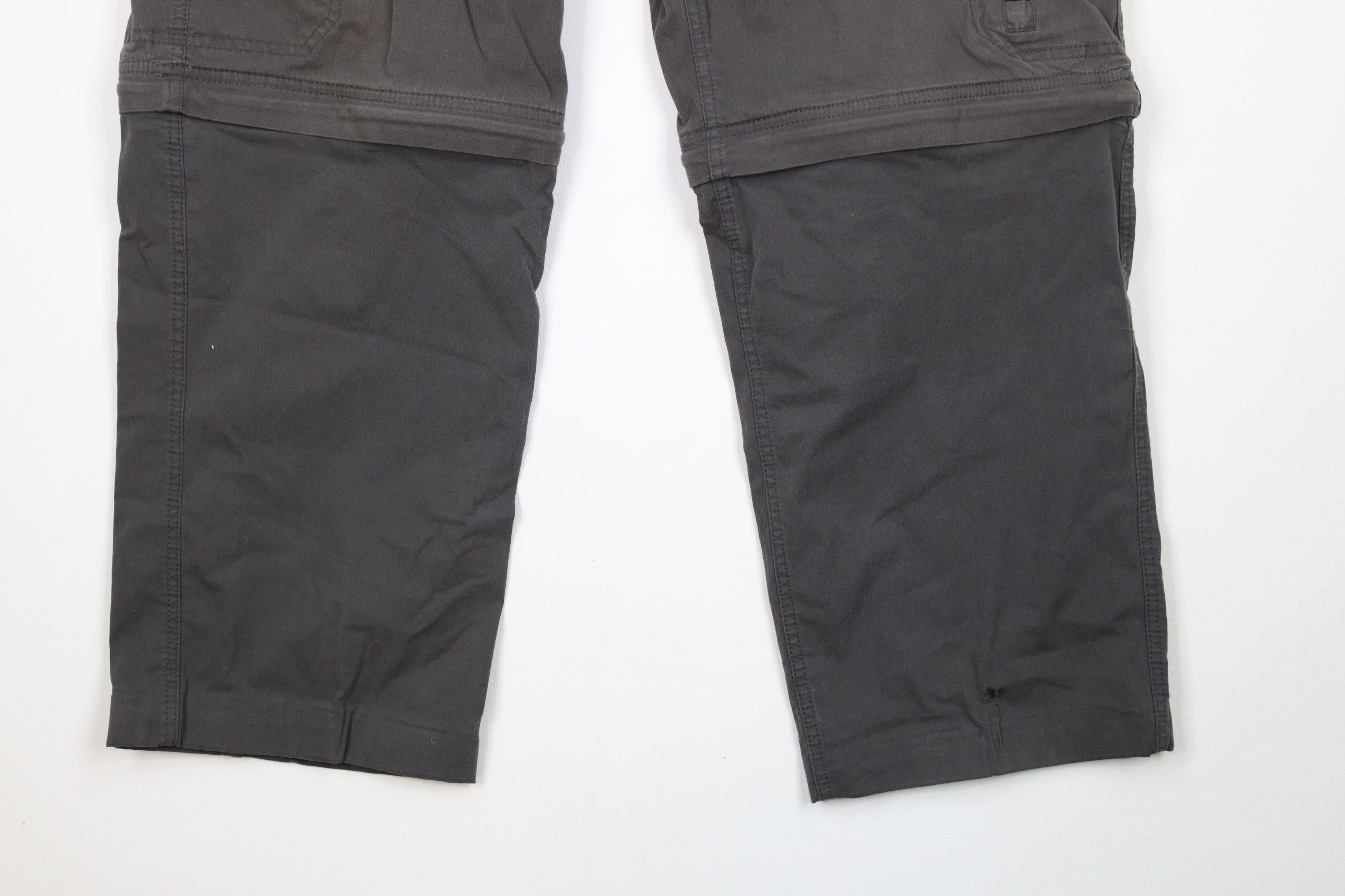 Vintage Vintage Streetwear Wide Leg Cargo Pants Short Gray Size 40 - 4 Thumbnail