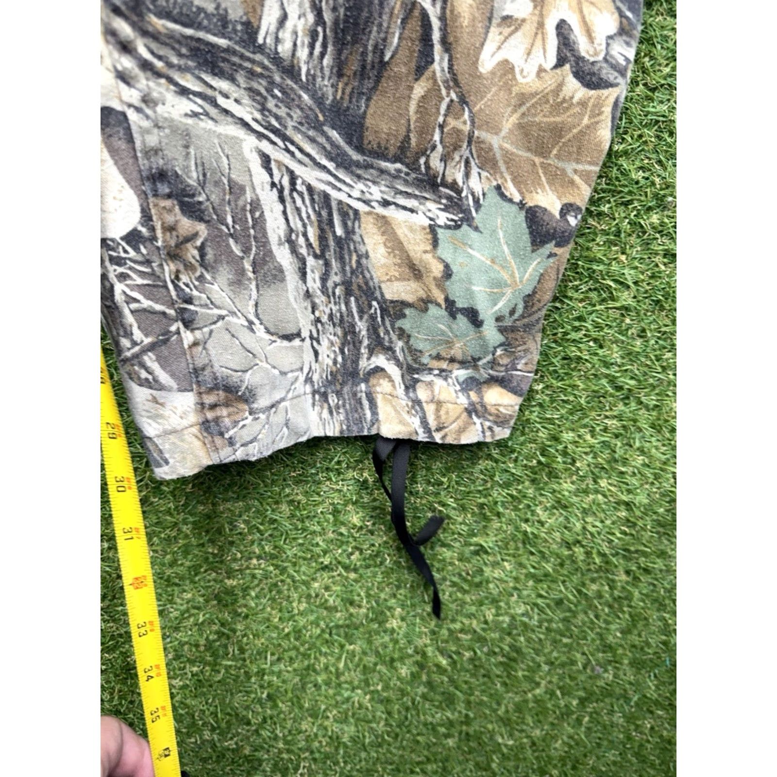 Vintage Mossy Oak Break Up Cargo Pants Mens 36x30 Brown Camouflage Cargo Straight 5-Pocket Canvas Cotton Polyester Pants Mens Size US 36 / EU 52 - 5 Thumbnail
