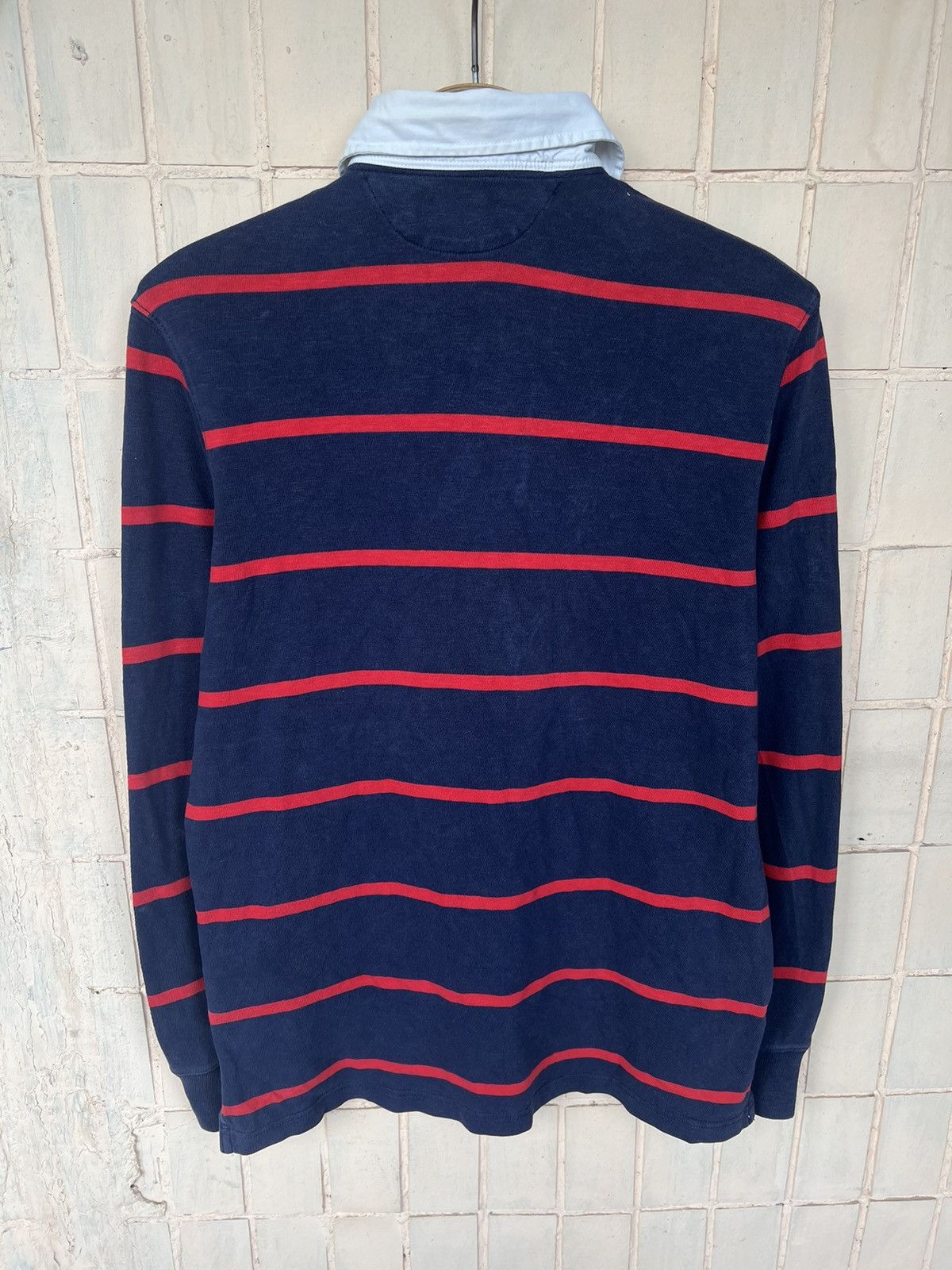 Polo Ralph Lauren Vintage 90s Polo Ralph Lauren Rugby Long Sleeve Shirt Size US S / EU 44-46 / 1 - 19 Thumbnail