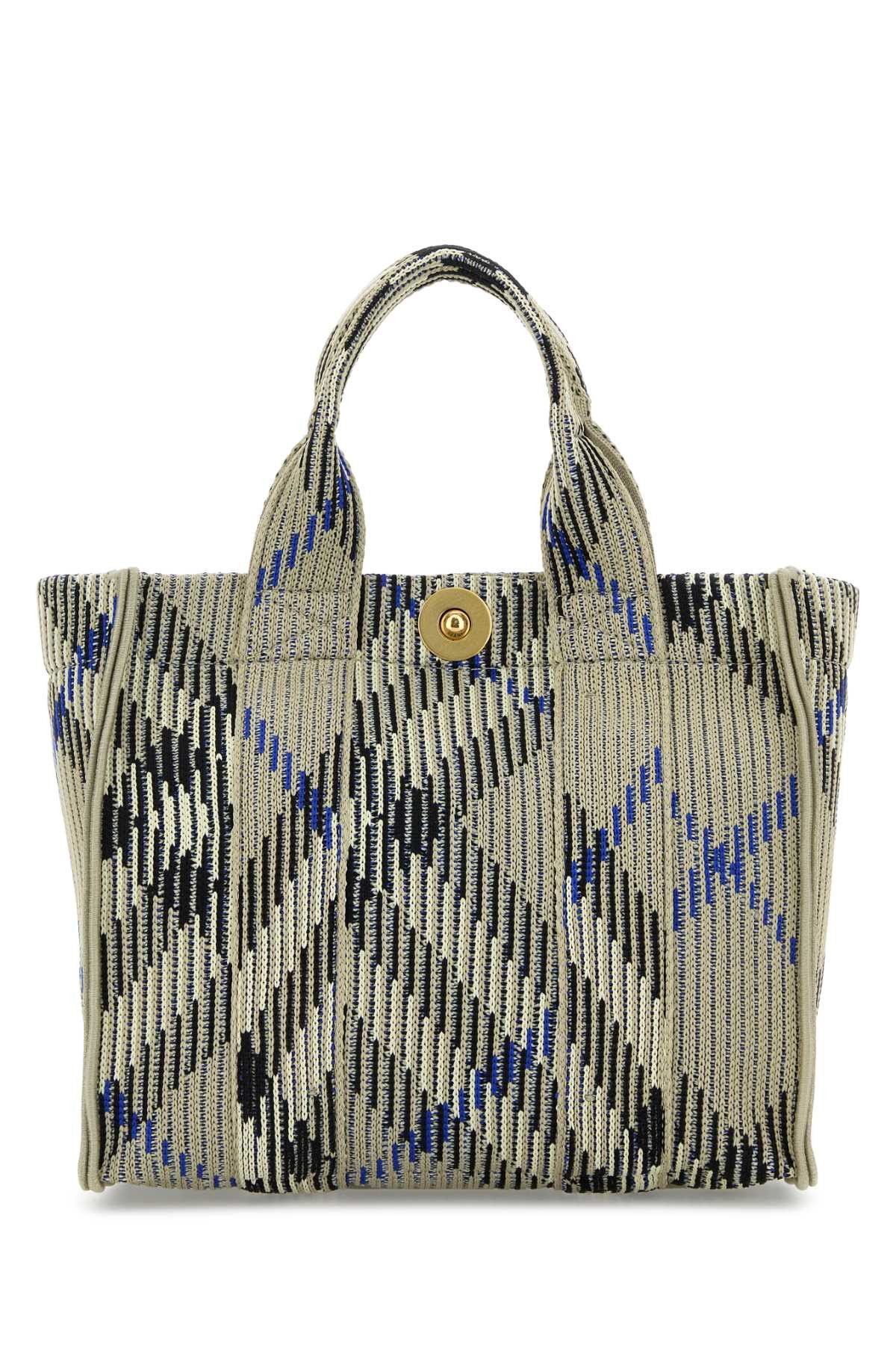 Burberry Embroidered Fabric Check Mini Handbag Size ONE SIZE - 1 Thumbnail