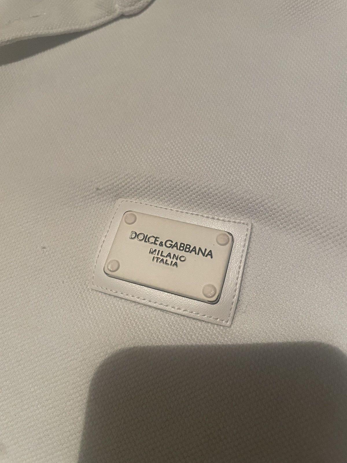 Dolce & Gabbana Dolce & Gabbana White Polo Size US M / EU 48-50 / 2 - 4 Thumbnail