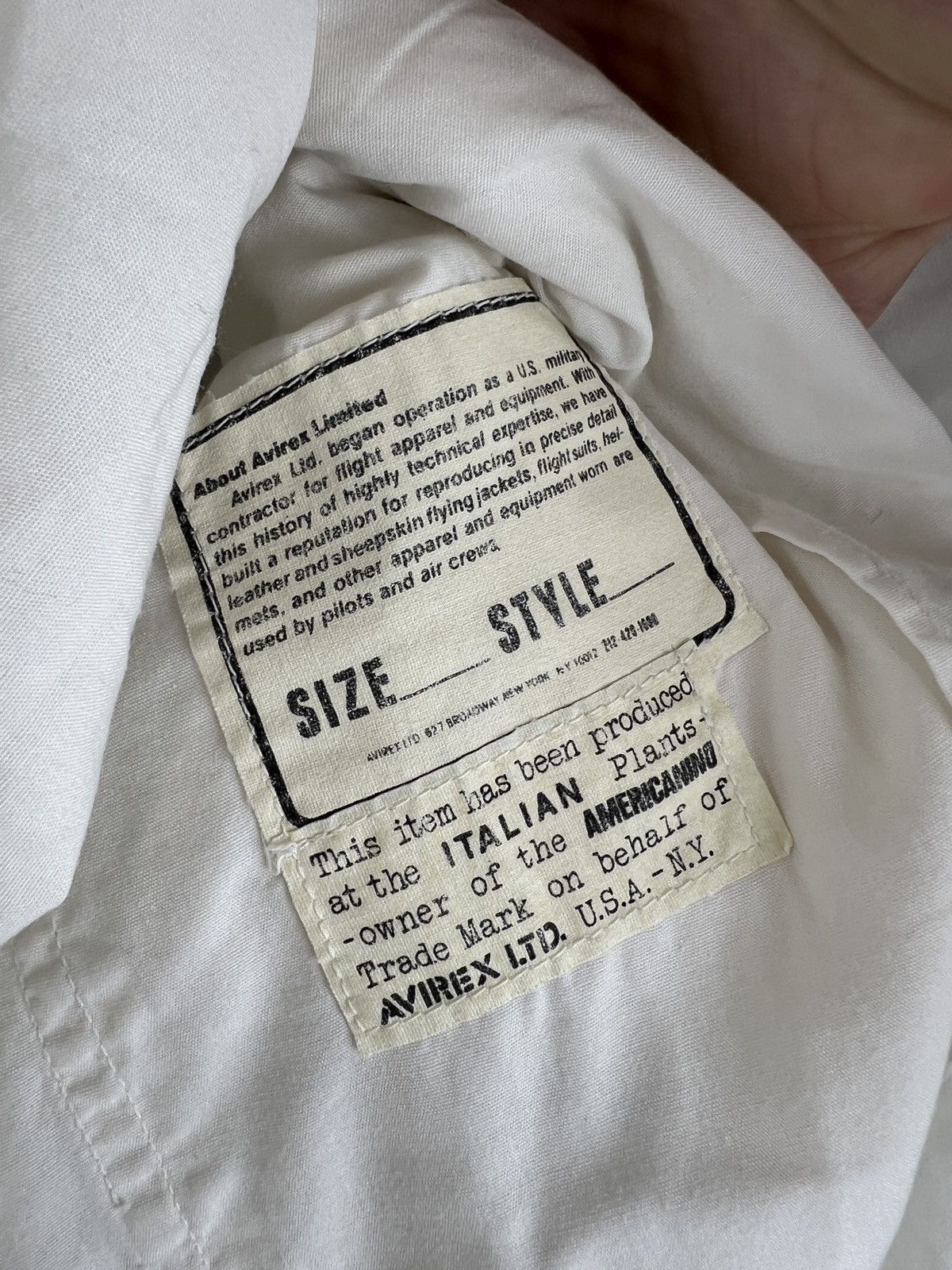 Avirex × Vintage Vintage Avirex USA N.Y Military Trouser Flyers spec. Mil Size US XL / EU 56 / 4 - 6 Thumbnail