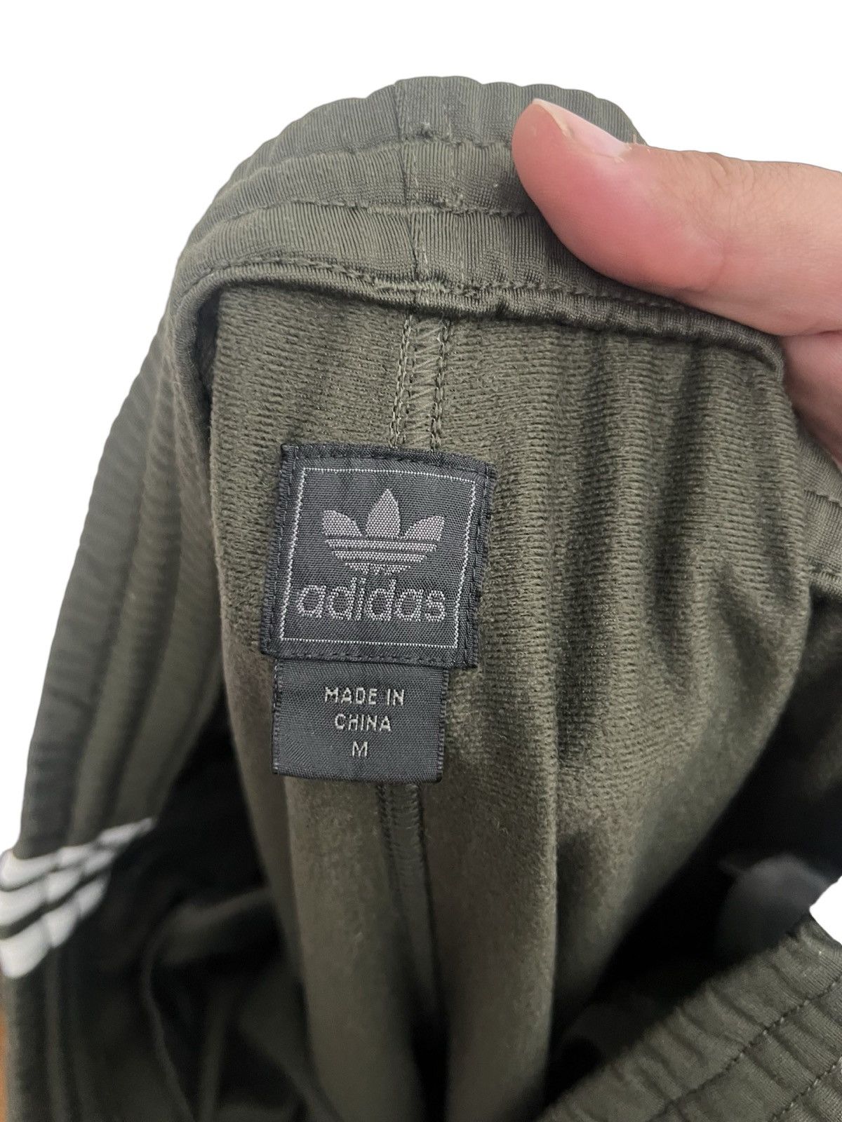 Adidas × Vintage Y2K Adidas Track Pants Trefoil Logo Size US 34 / EU 50 - 4 Thumbnail