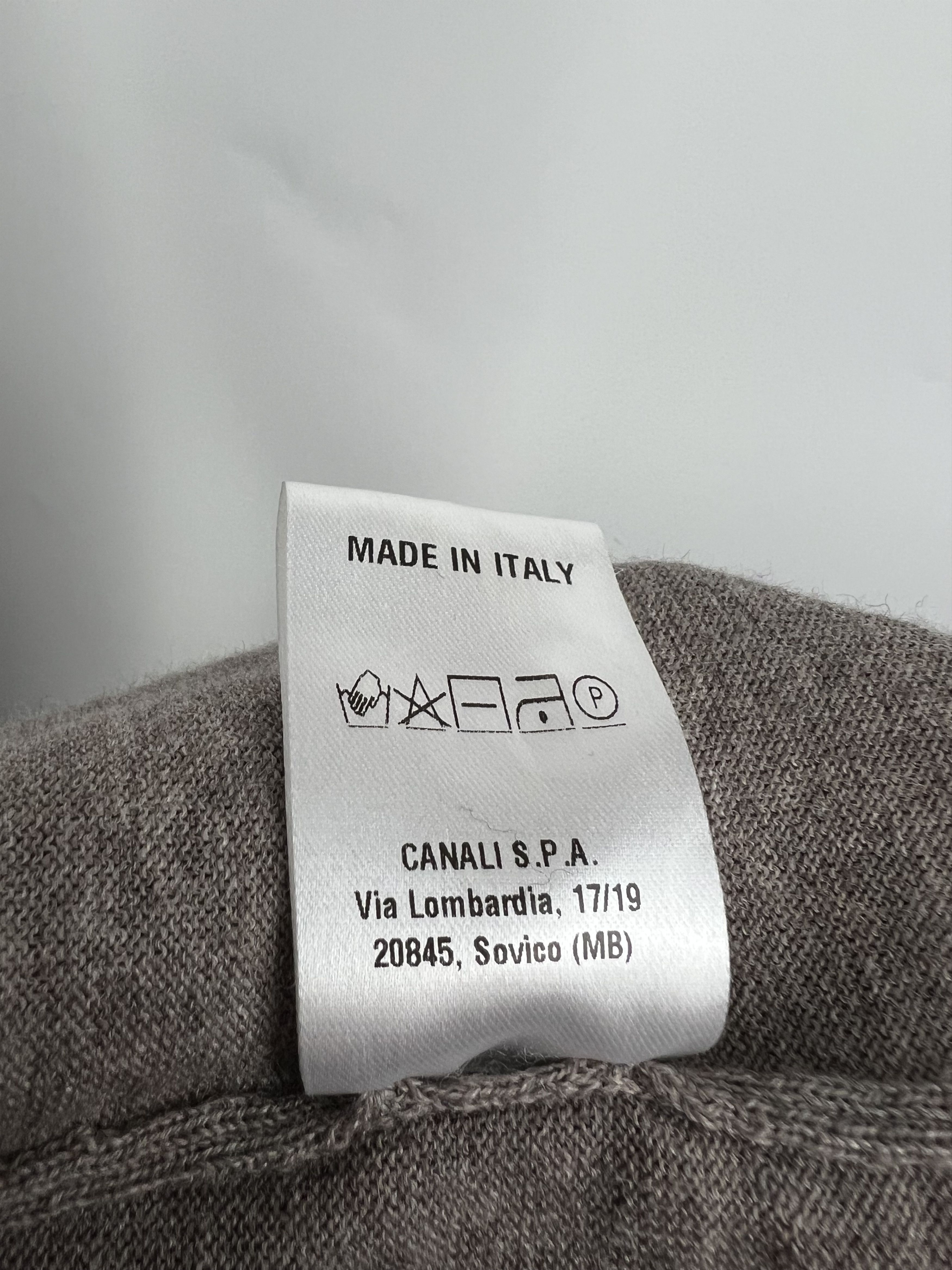 Canali Canali Merino Wool V-Neck Sweater Vest Size IT56 Size US XL / EU 56 / 4 - 8 Thumbnail