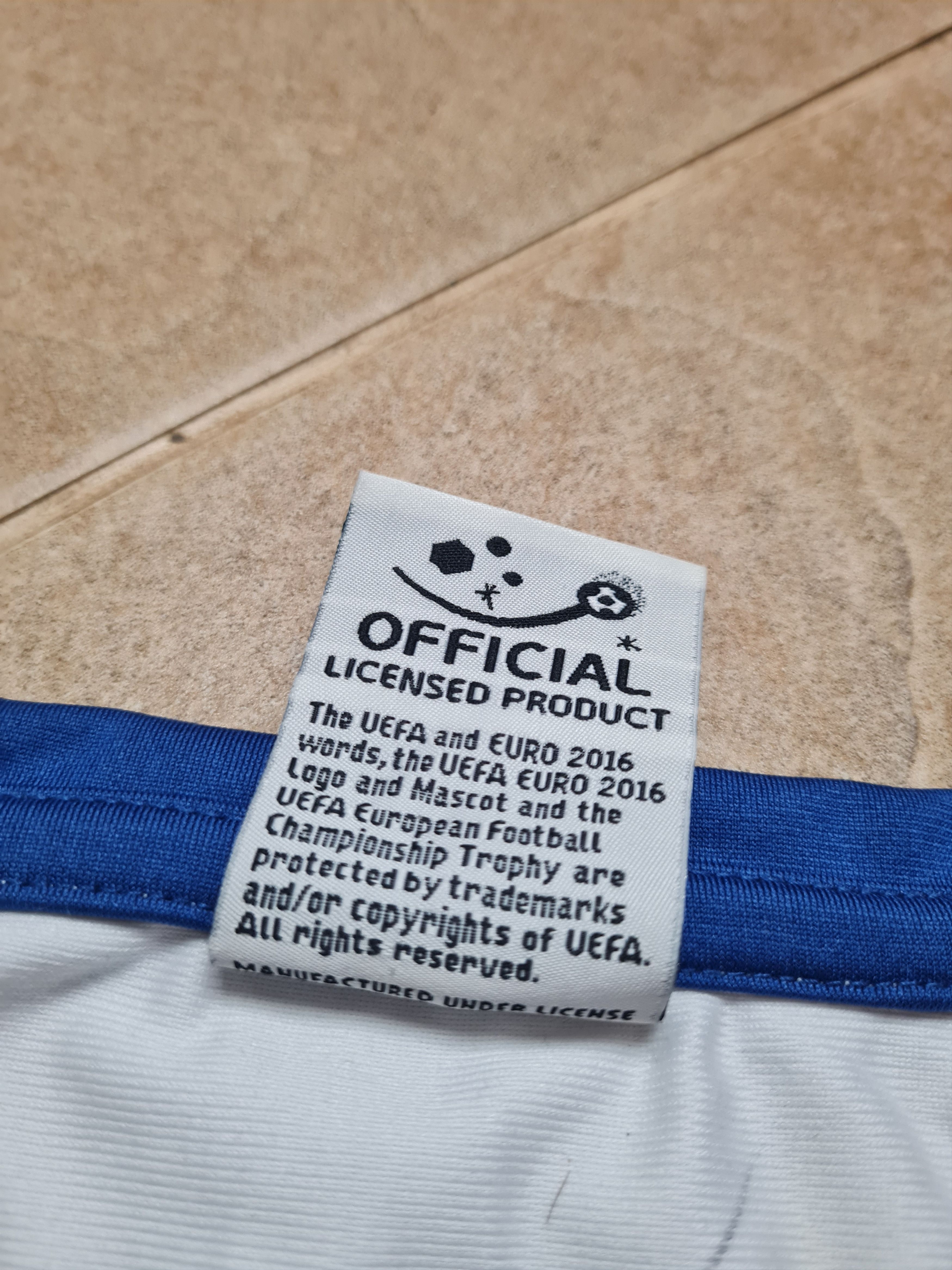 UEFA ENGLAND World Cup 2016 France FOOTBALL UEFA SHIRT ADULT Size US L / EU 52-54 / 3 - 12 Thumbnail